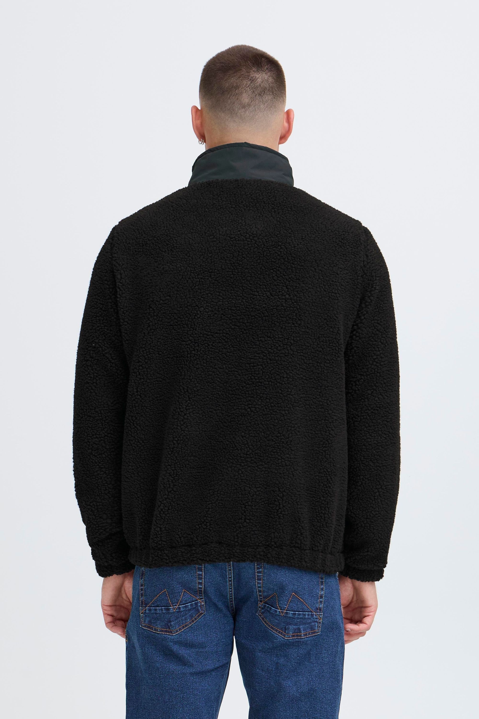 Blend Plüschjacke »BHMTortex« ohne Kapuze Lässiger Troyer in Teddy-Optik