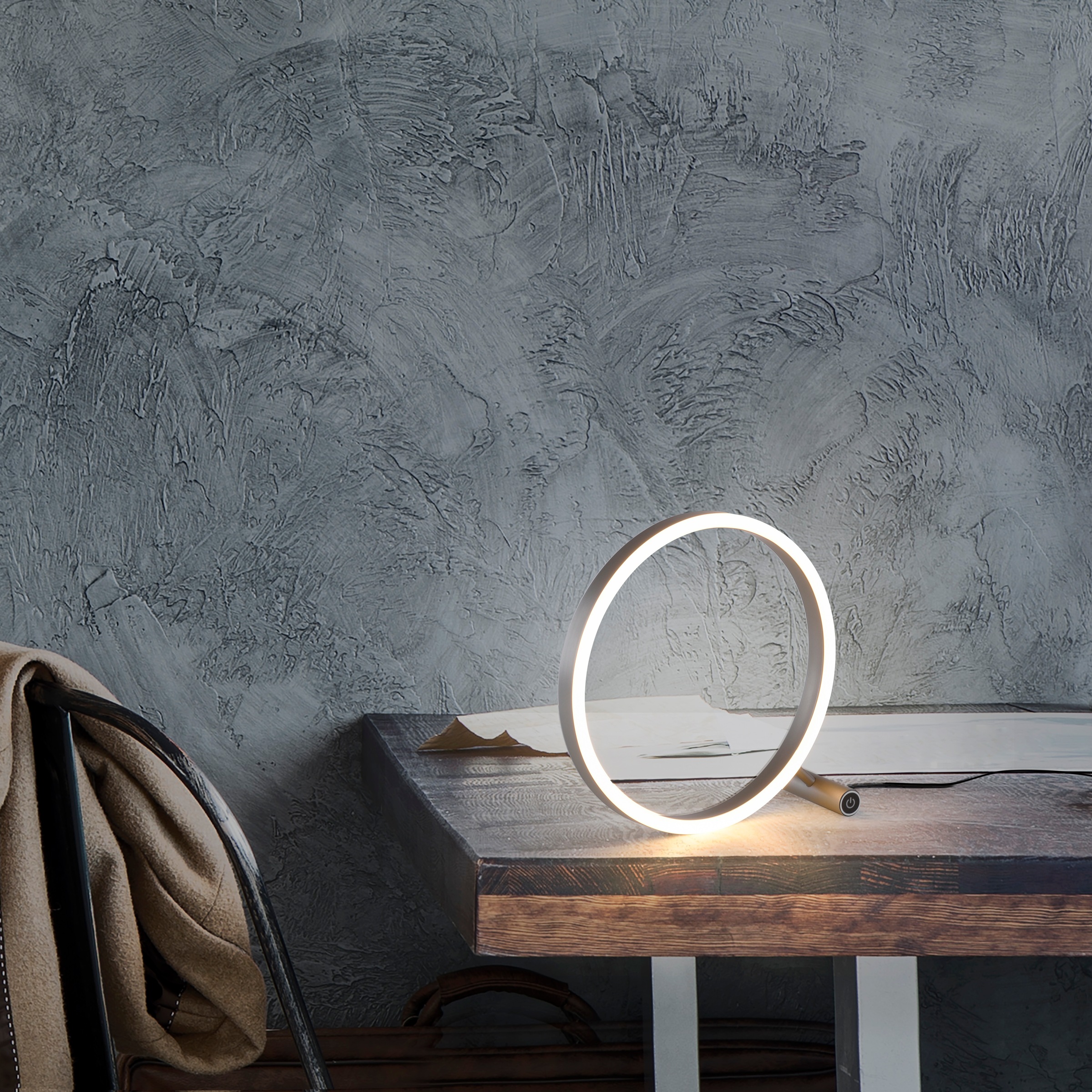 JUST LIGHT Tischleuchte »RITUS«, 1 flammig, Leuchtmittel LED-Board | LED fest integriert, LED, dimmbar über Touchdimmer