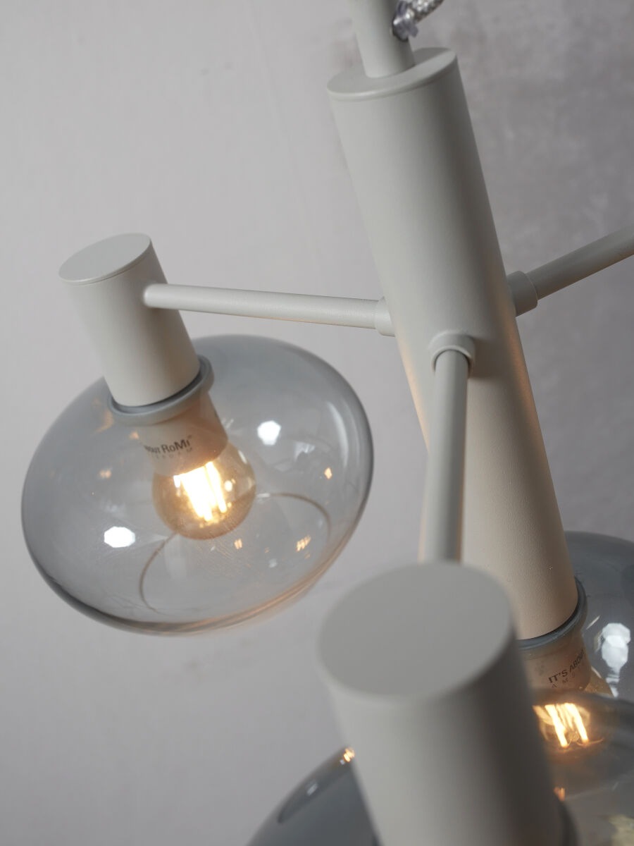it's About RoMi Hängeleuchte »BOLOGNA«, 4 flammig, Leuchtmittel E14 | LED wechselbar, Glass mit Farbeverlauf