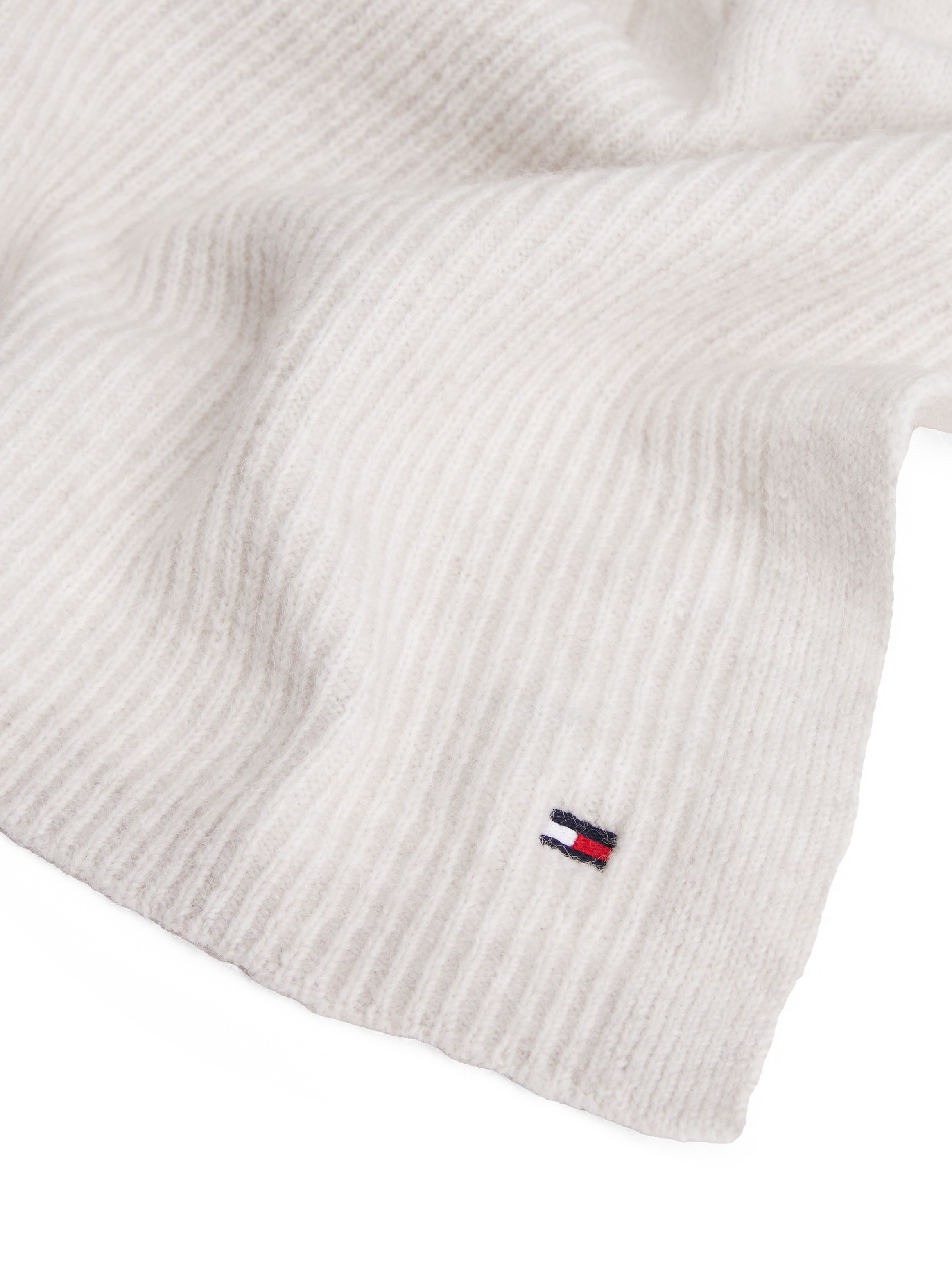 Thumbnail - Tommy Hilfiger Schal "TH FLAG FLUFFY" Maße 190X35 cm, mit Wolle
