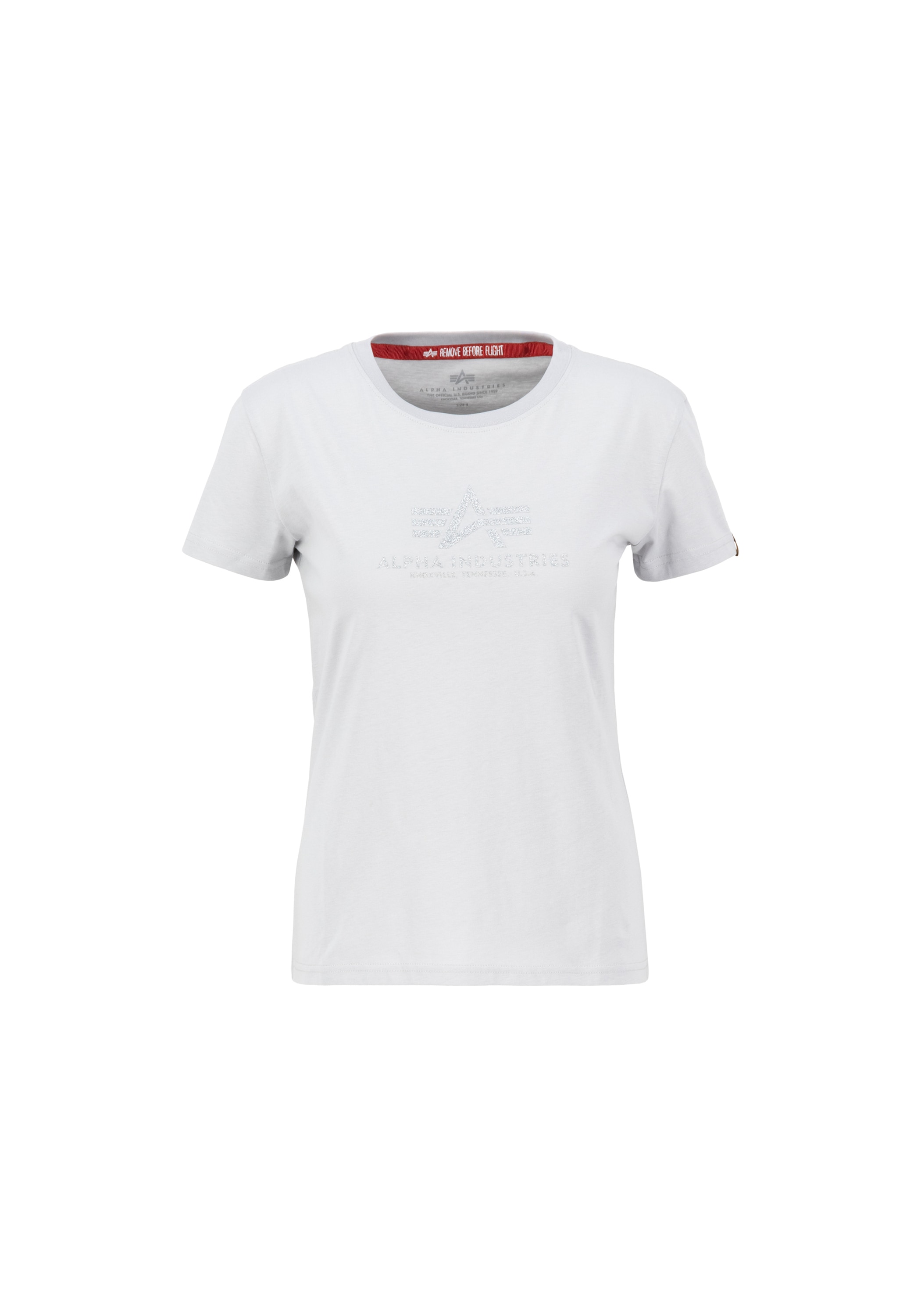 Alpha Industries "New Basic T-Shirt BL Glitter W" günstig online kaufen