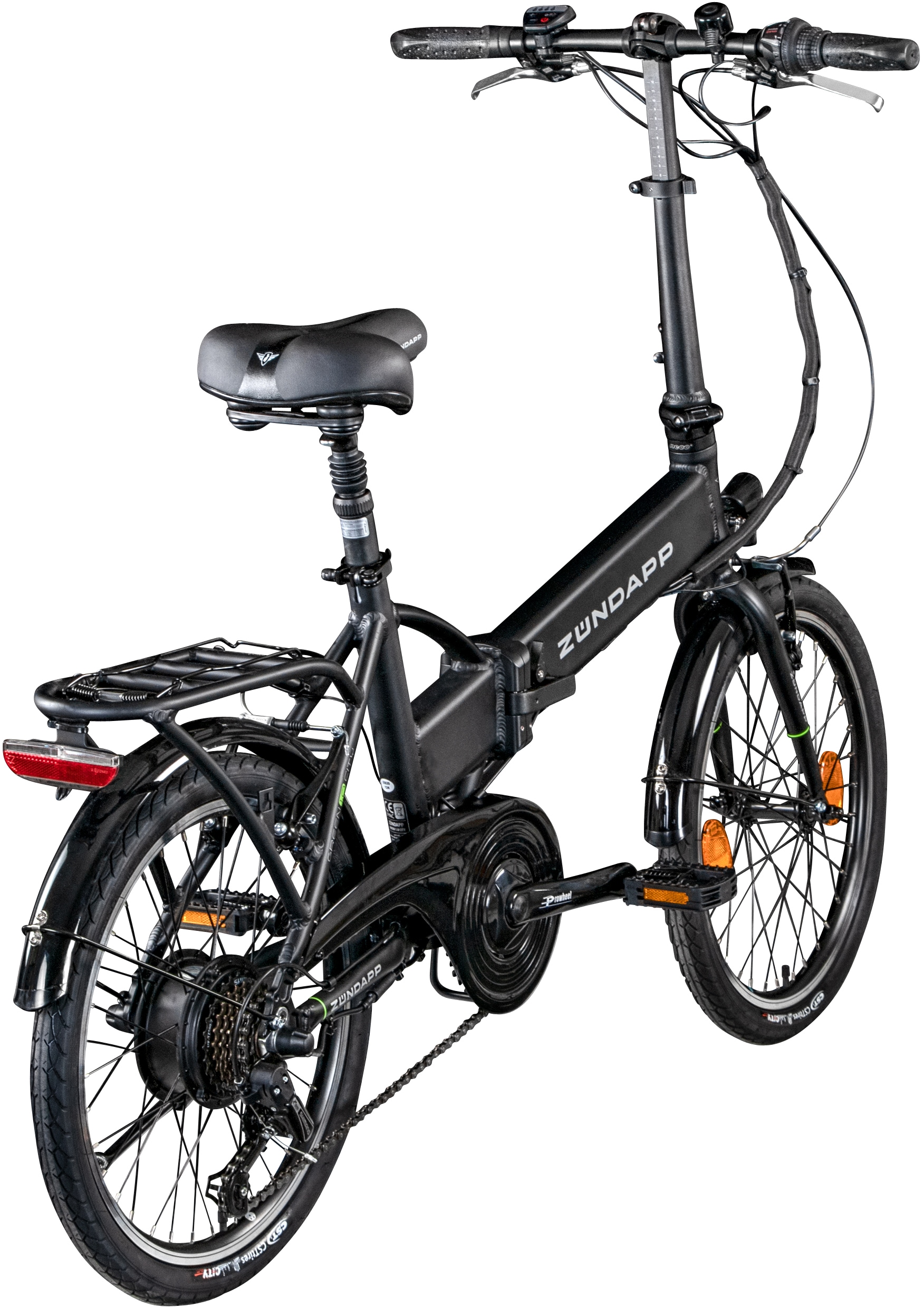 Zündapp E-Bike »Z101«, 6 Gang, Shimano, Tourney, Heckmotor 250 W, Pedelec, Elektrofahrrad für Damen u. Herren