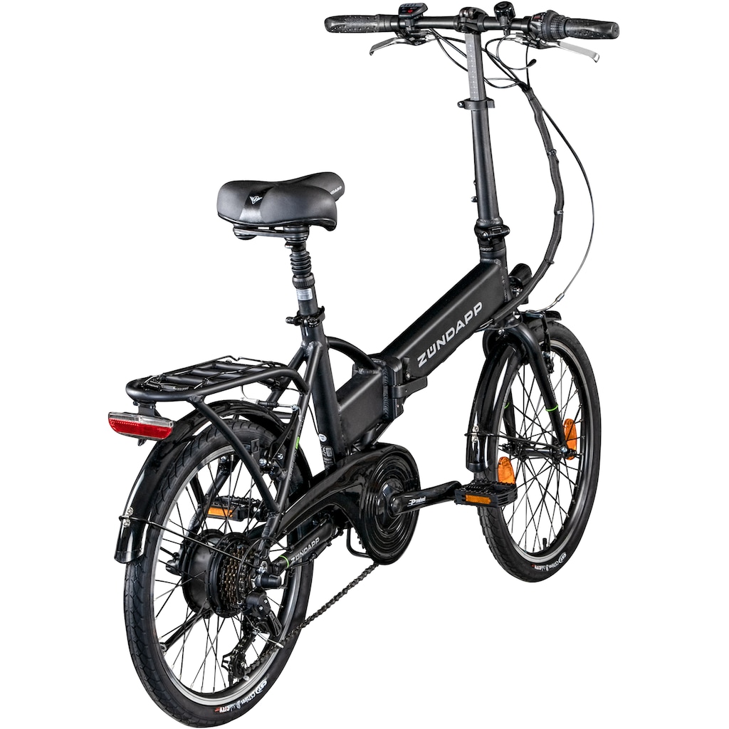 Zündapp E-Bike »Z101«, 6 Gang, Shimano, Tourney, Heckmotor 250 W