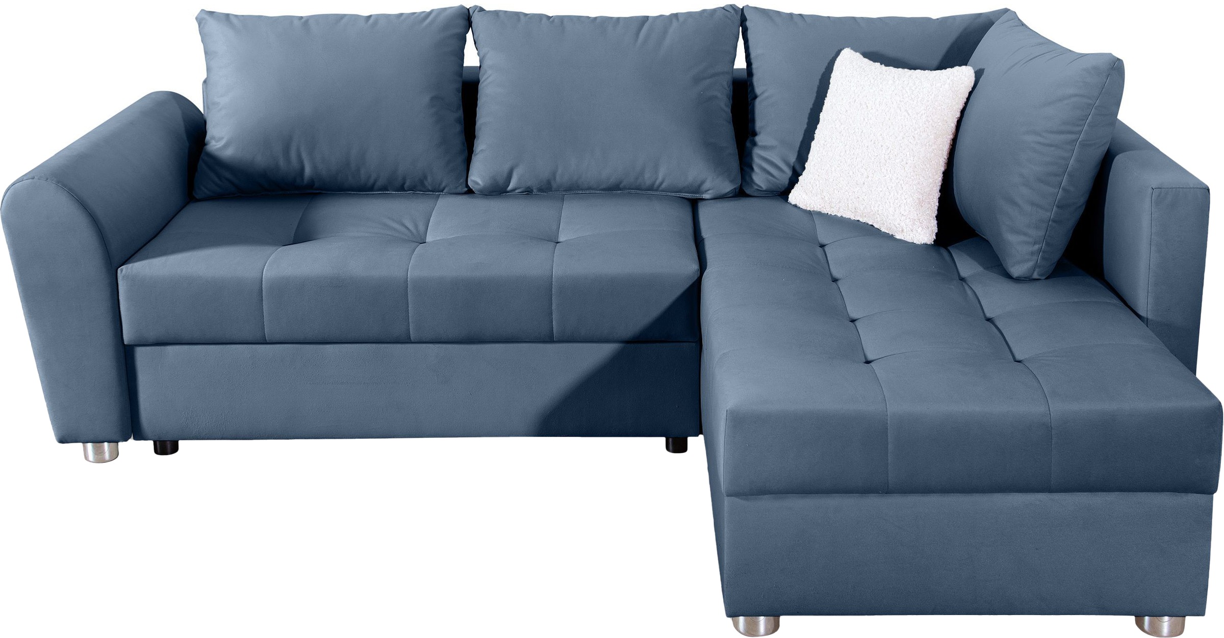 COLLECTION AB Ecksofa "Jana L-Form", inkl. Bettfunktion,Bettkasten und Bonn günstig online kaufen