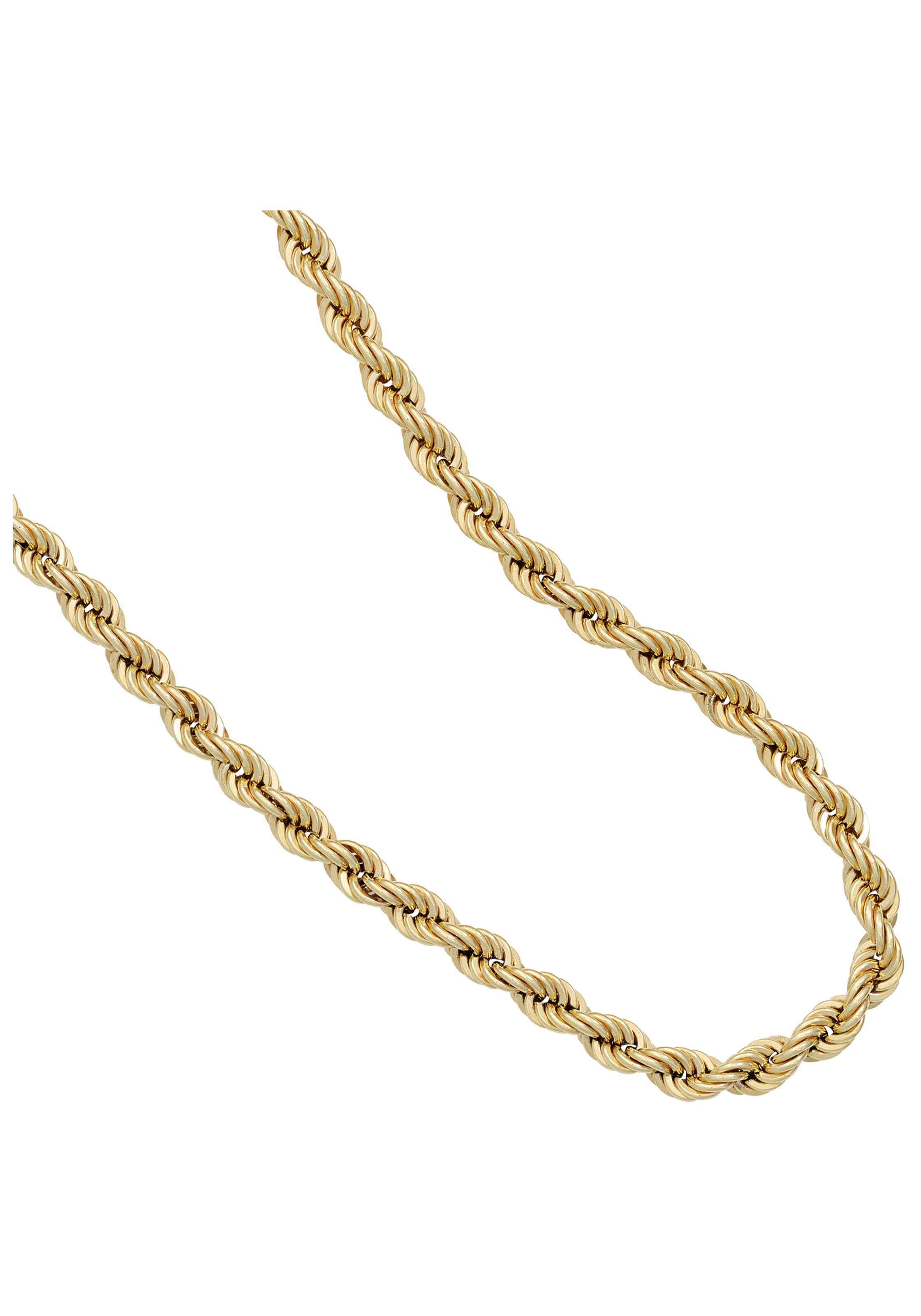 JOBO Goldkette »Kordelkette 4,9 mm« 14 Karat 585 Gold 45 cm