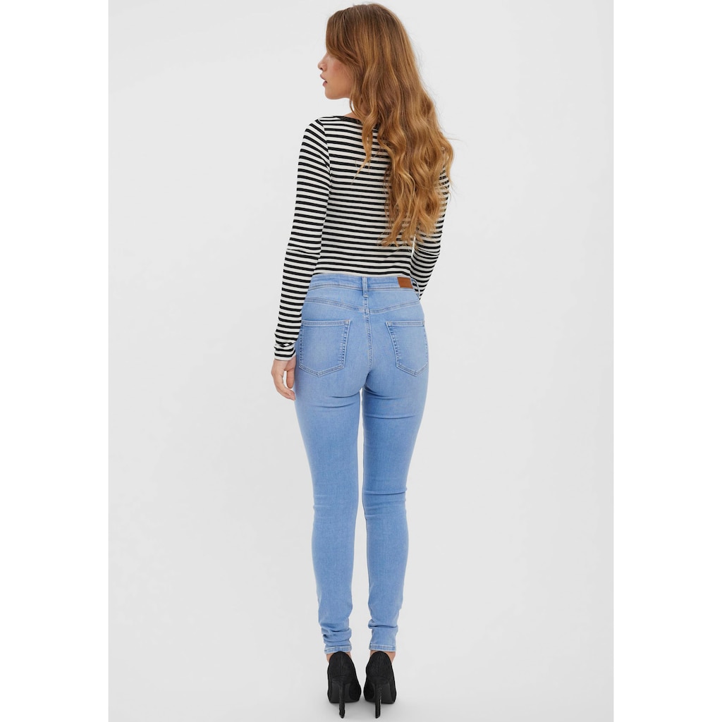 Vero Moda Skinny-fit-Jeans »VMLUX MR SLIM JEANS RI371«