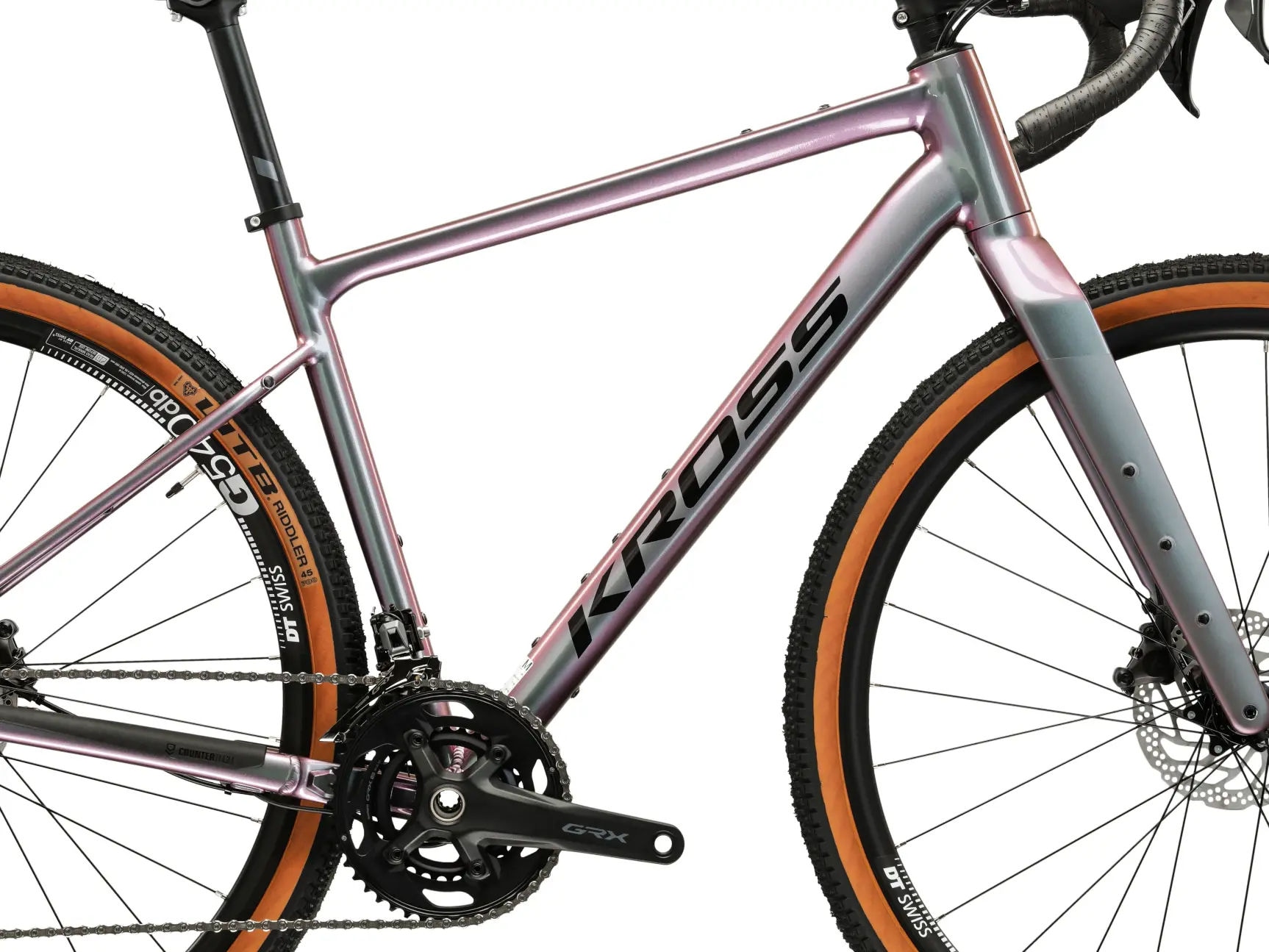 Kross Gravelbike »KROSS Gravelbike 28" Esker 6.0 24 Gänge Gabel aus Carbon 2026« 24 Gang Shimano GRX RX820 Schaltwerk Kettenschaltung Gabel aus Carbon