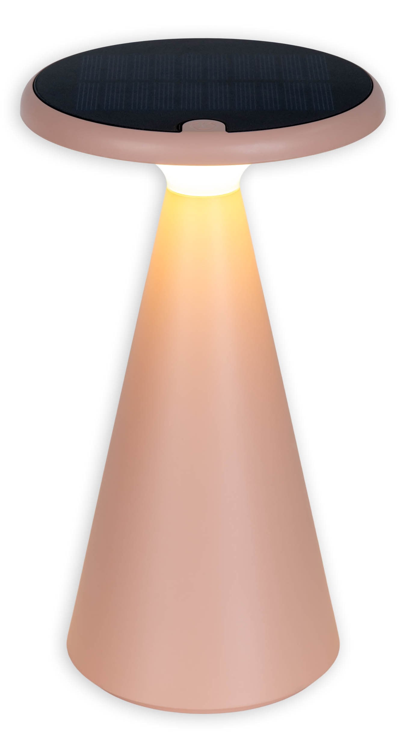 näve LED Tischleuchte »Palu« LED-Modul 1 Stk. Warmweiß Solar-/Akkubetrieb, Touch, Dimmbar, Memory, USB-C-Ladekabel, warmweiß