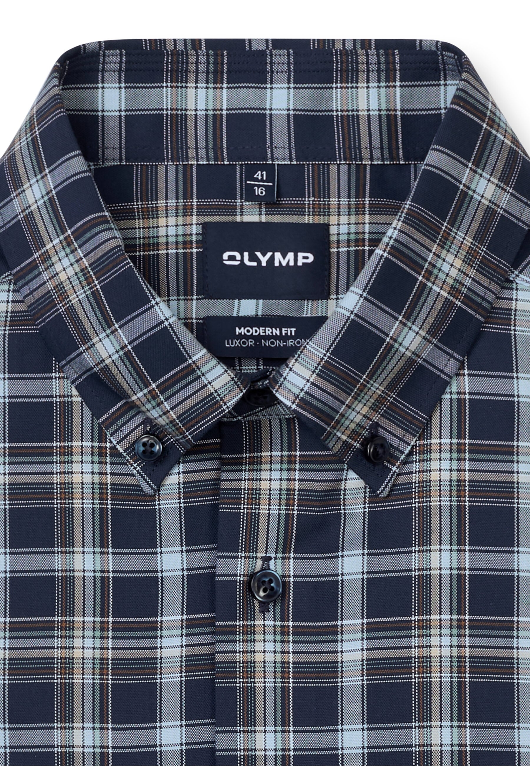 OLYMP Businesshemd »OLYMP Luxor, Modern Fit, Button-down«