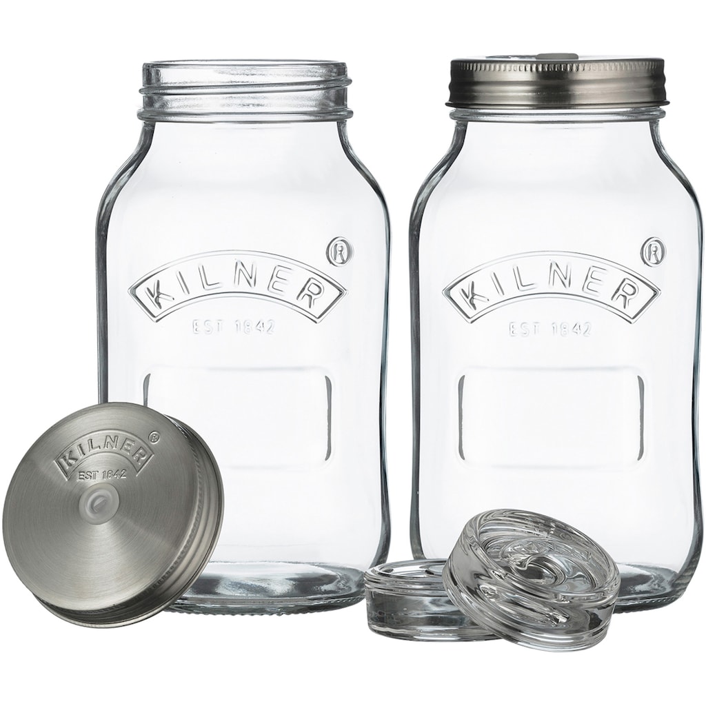 KILNER Aufbewahrungssystem, (Set, 2 tlg.)