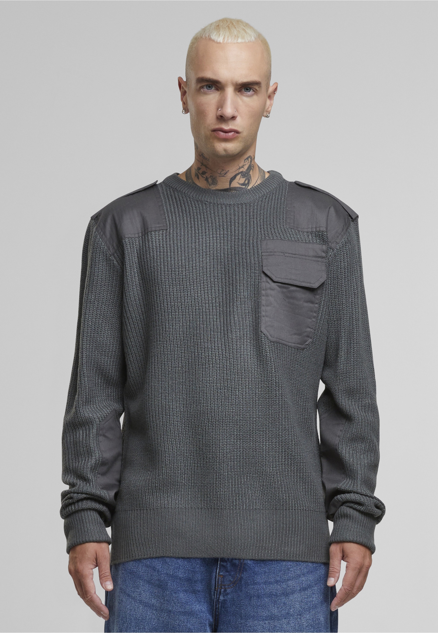 Brandit Rundhalspullover »Brandit Herren Military Sweater« 1 Stk.