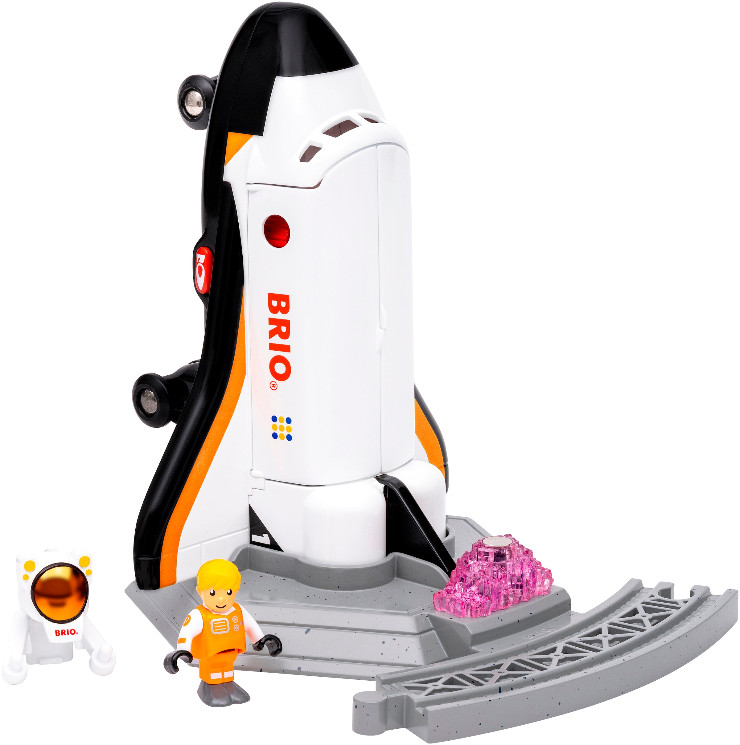 BRIO® Spielzeug-Flugrakete »BRIO® WORLD, Space Shuttle (36150)« mit Licht und Sound