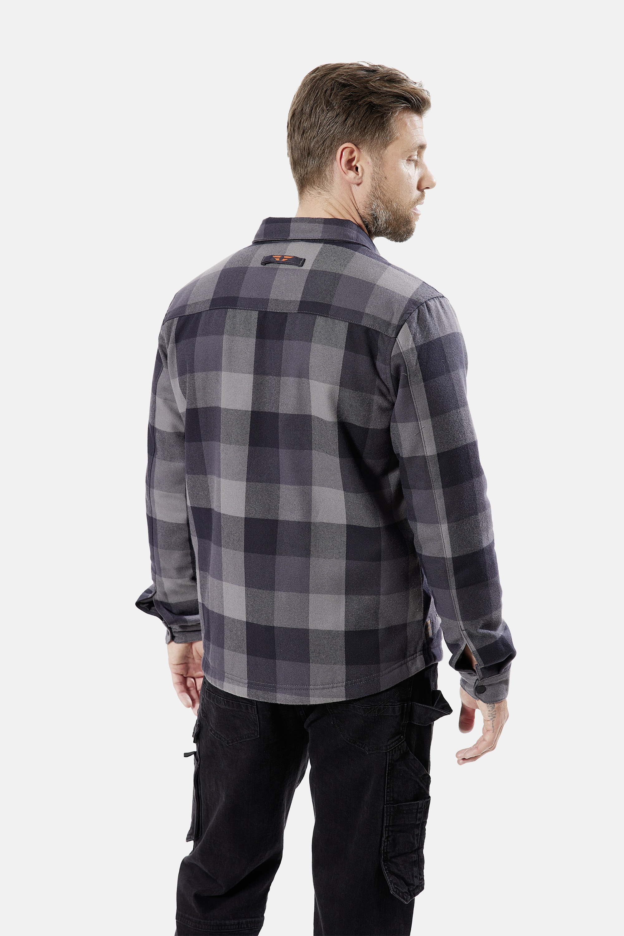 HERO by John Medoox Flanellhemd "JORIS Karohemd Overshirt", Regular Fit Cas günstig online kaufen