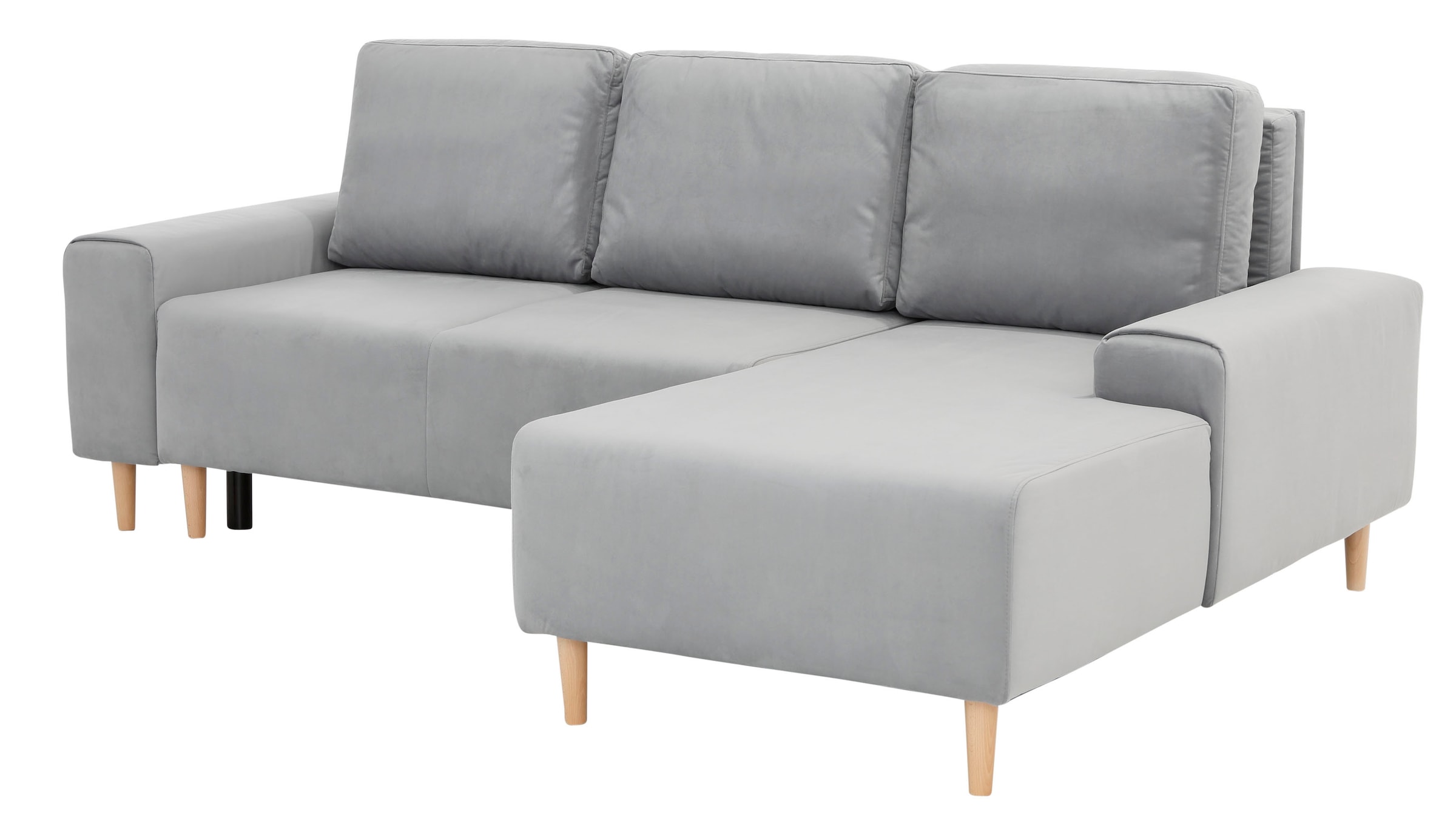 INOSIGN Ecksofa »Samu L-Form«, wahlweise mit Bettfunktion und Bettkasten