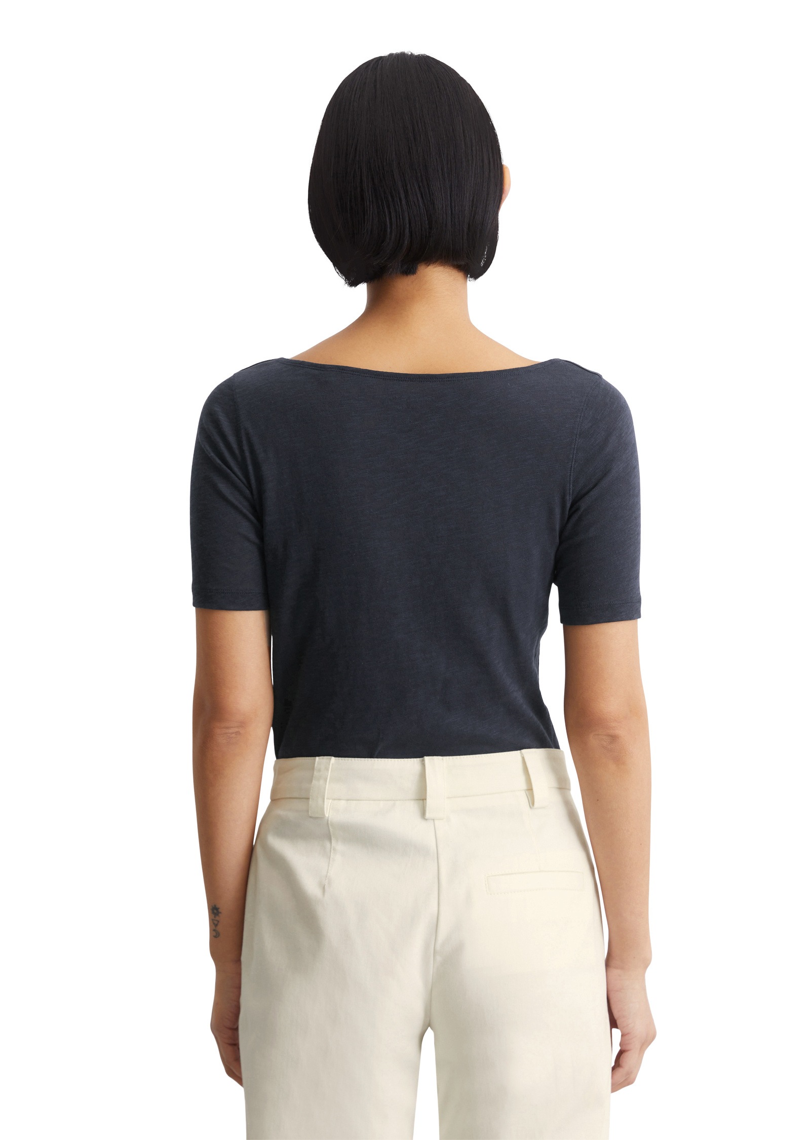 Marc O'Polo T-Shirt »mit U-Boot-Ausschnitt«