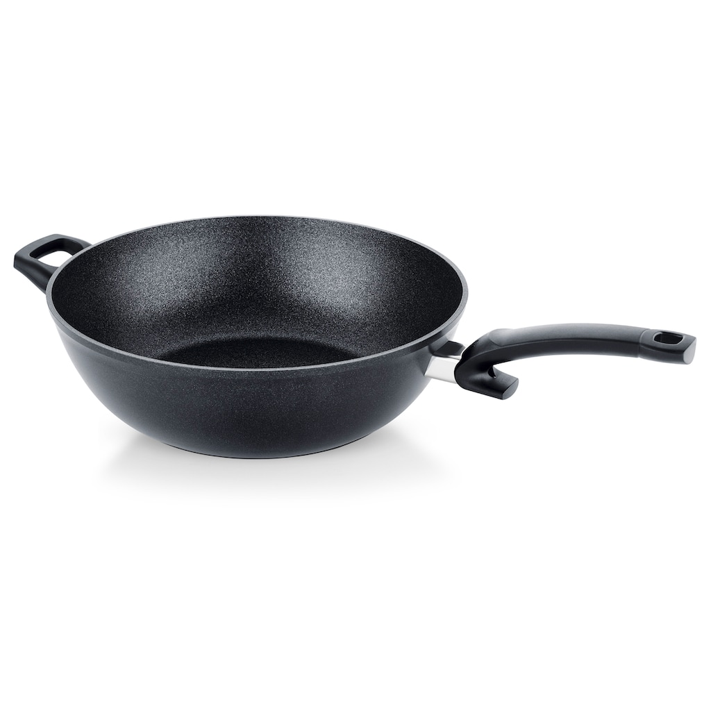 Fissler Wok »Adamant®«, Aluminium, (1 tlg.), induktionsgeeignet, kratzfeste Antihaft-Beschichtung, Made in Germany