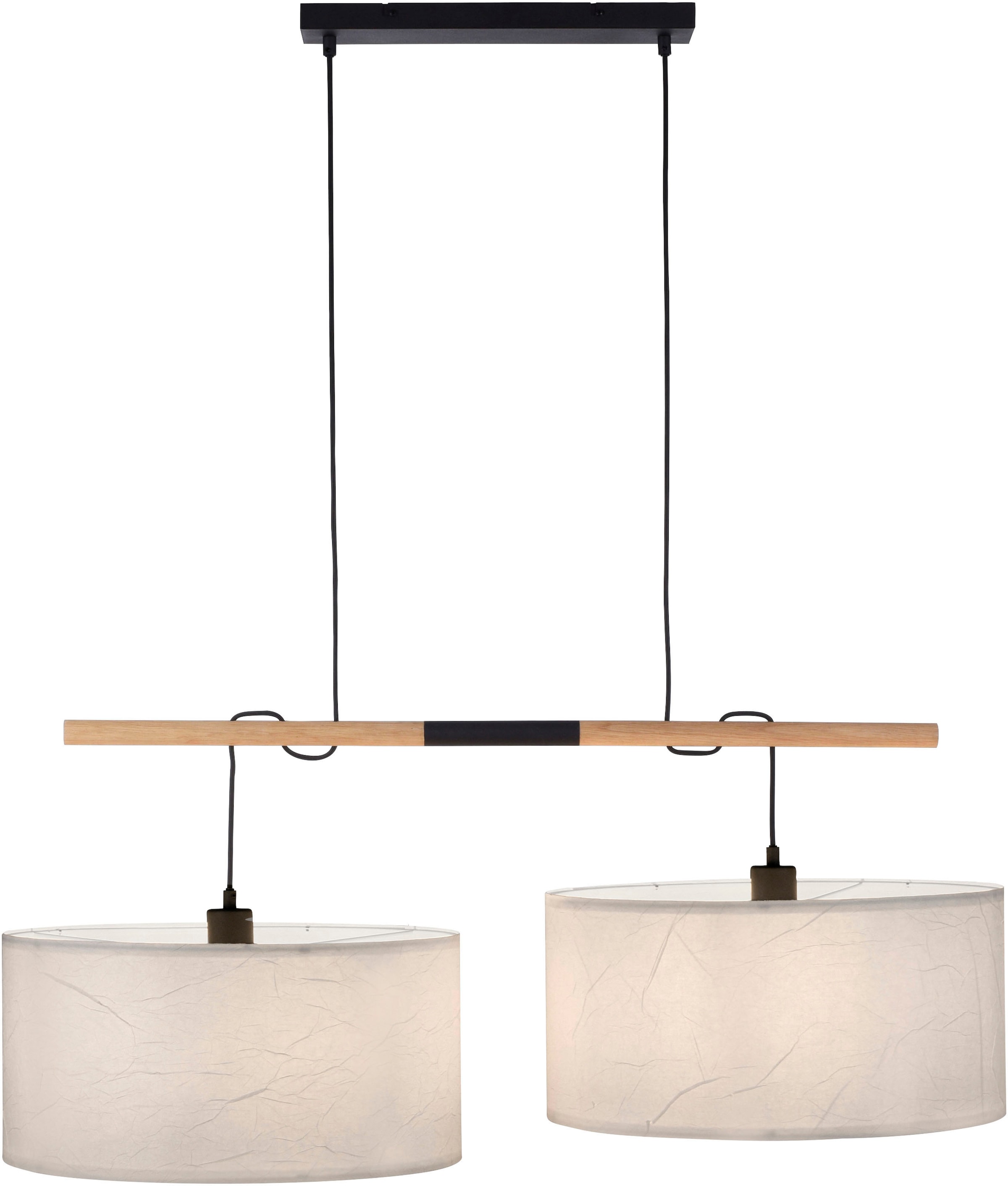 JUST LIGHT Pendelleuchte »GREEN SOFI«, 2 flammig, Leuchtmittel E27 | ohne Leuchtmittel