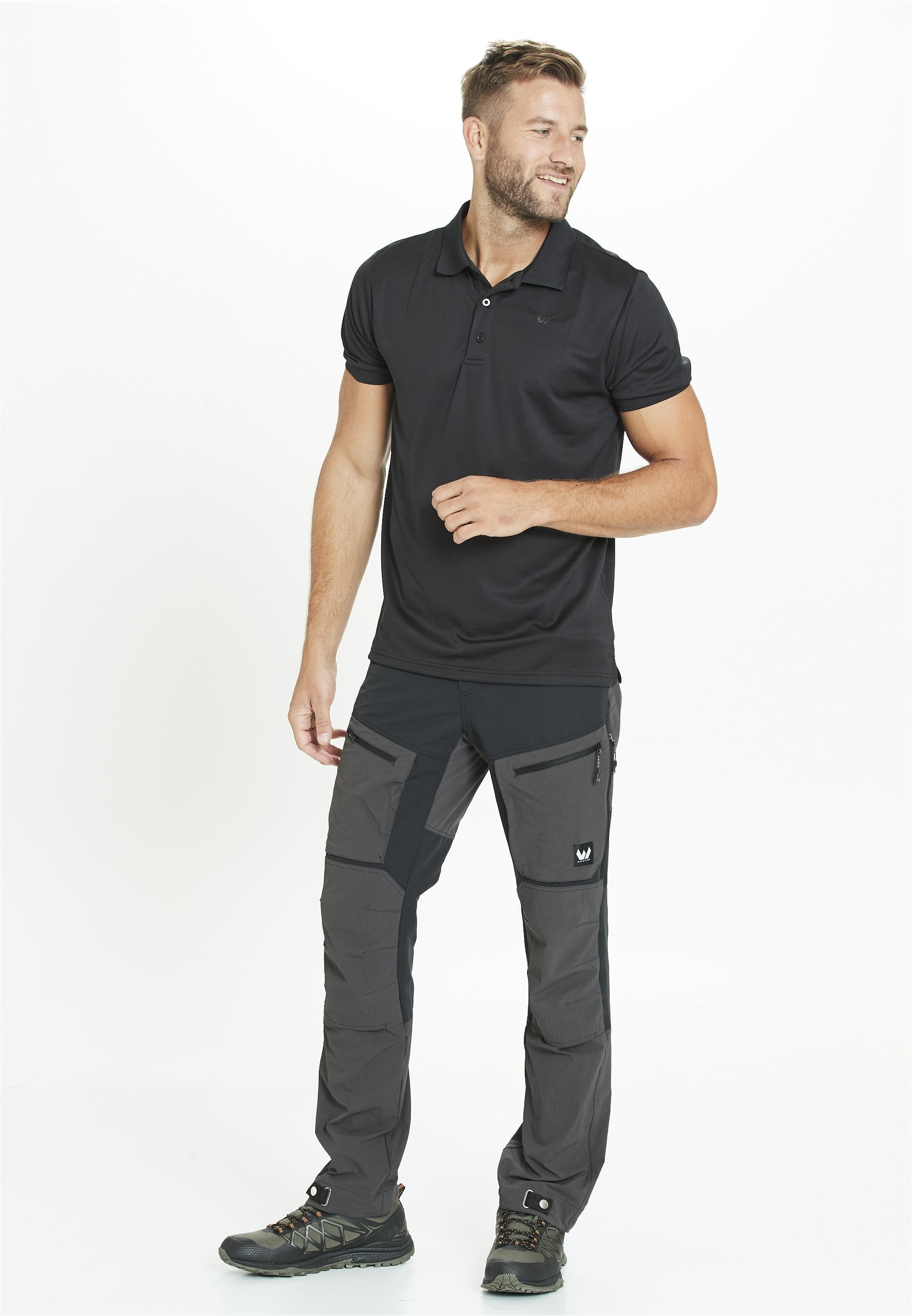 WHISTLER Langarm-Poloshirt »Felox«, aus schnell-trocknendem Material
