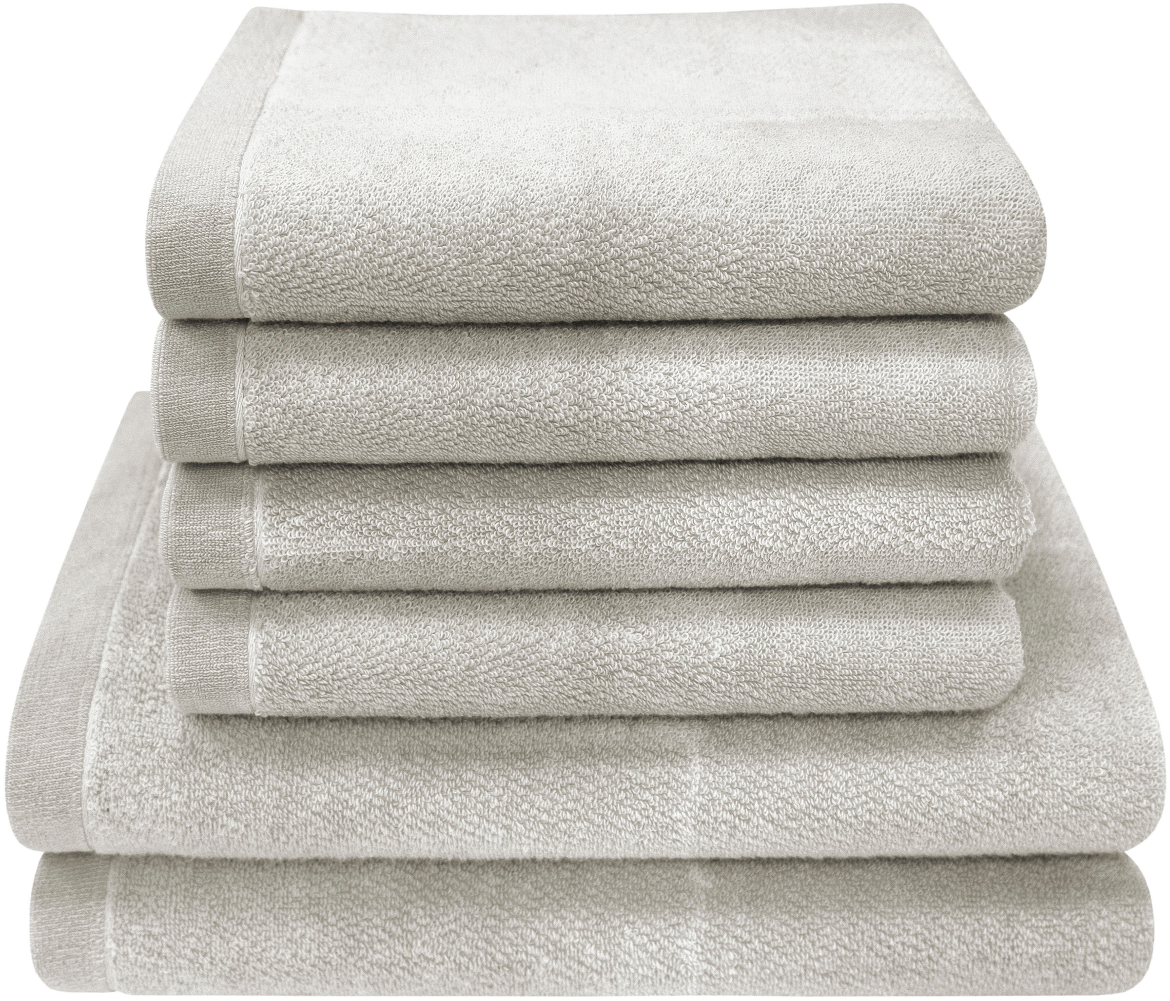 Dyckhoff Handtuch Set "Landscape" Set 6 Stk. Walkfrottier 4 Handtücher (50x günstig online kaufen