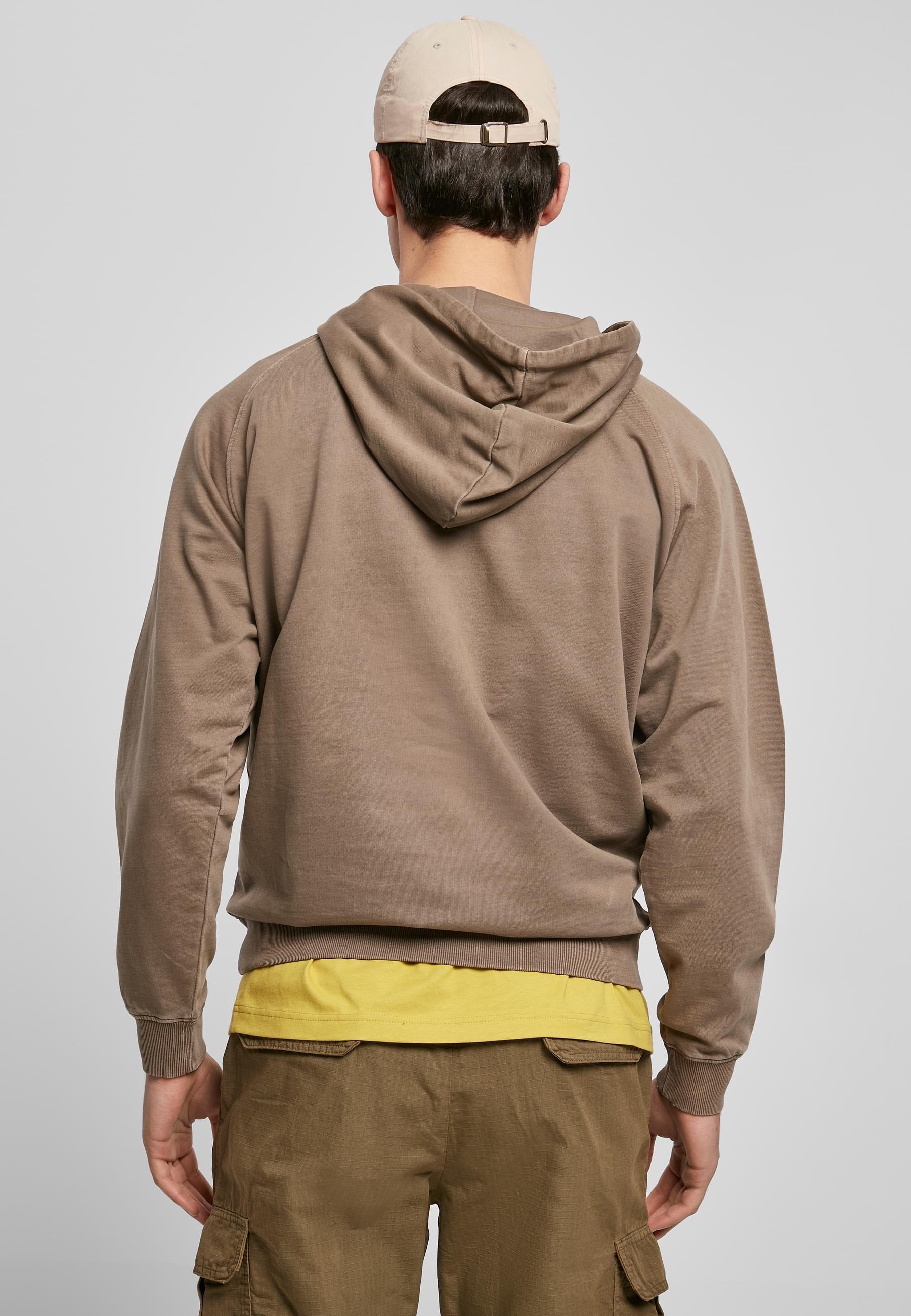 URBAN CLASSICS Sweatshirt »Urban Classics Herren Overdyed Hoody«, (1 tlg.)