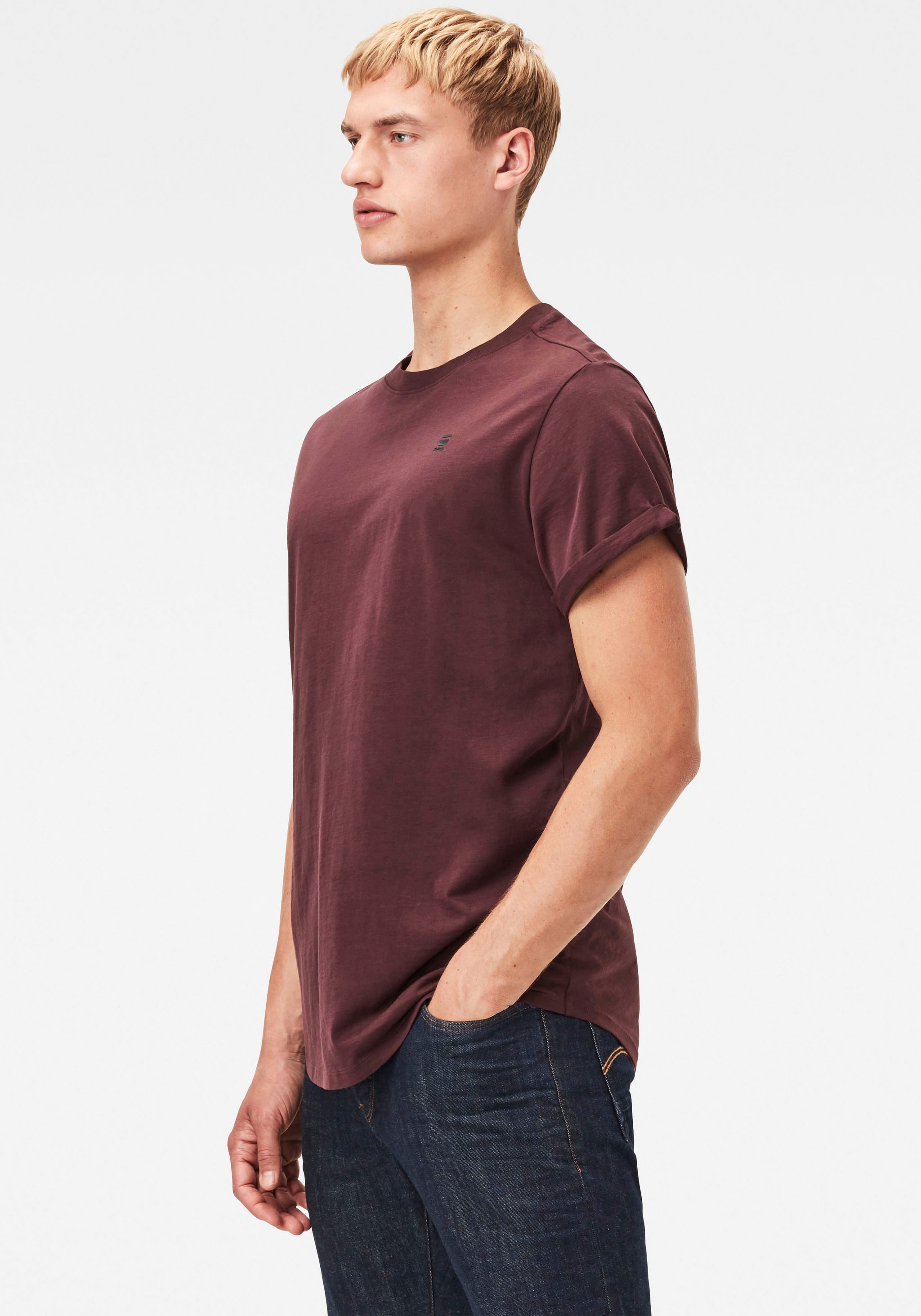 G-STAR T-Shirt »Lash«, mit kleinem Logo Stitching
