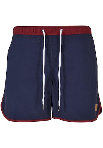 Badeshorts »Urban Classics Herren Retro Swimshorts«