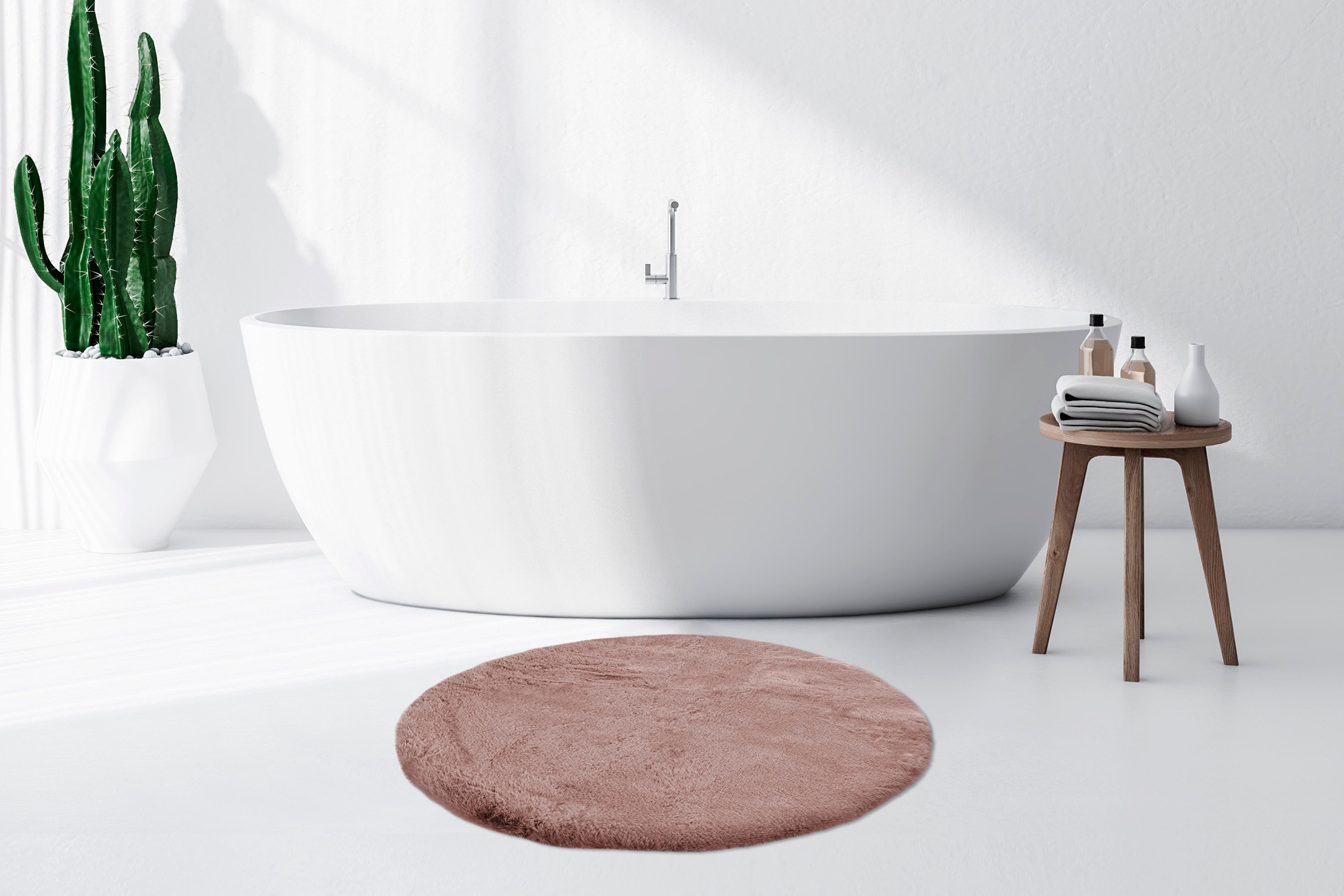 Kayoom Badematte "Rabbit" Höhe 22 mm rutschhemmend beschichtet fußbodenheiz günstig online kaufen