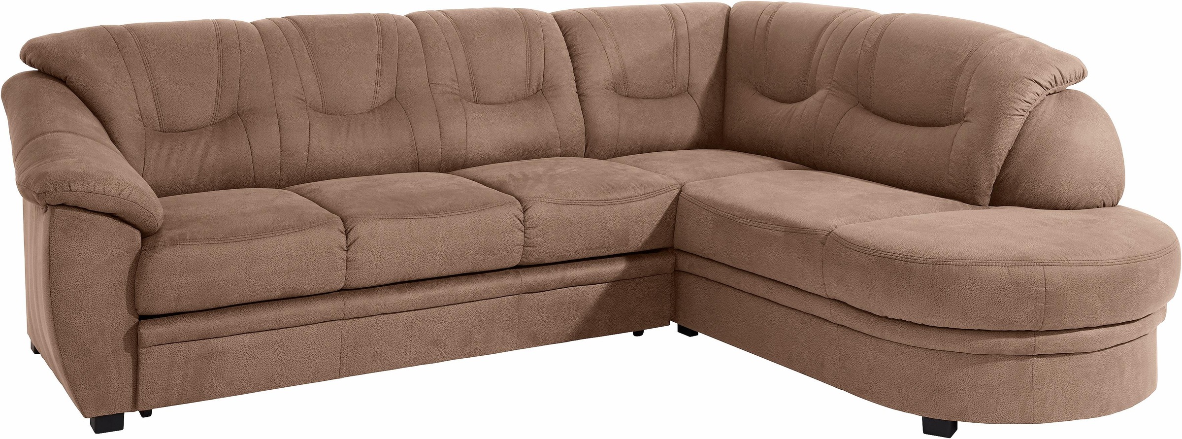 sit&more Ecksofa »Savoni L-Form«, wahlweise mit Bettfunktion