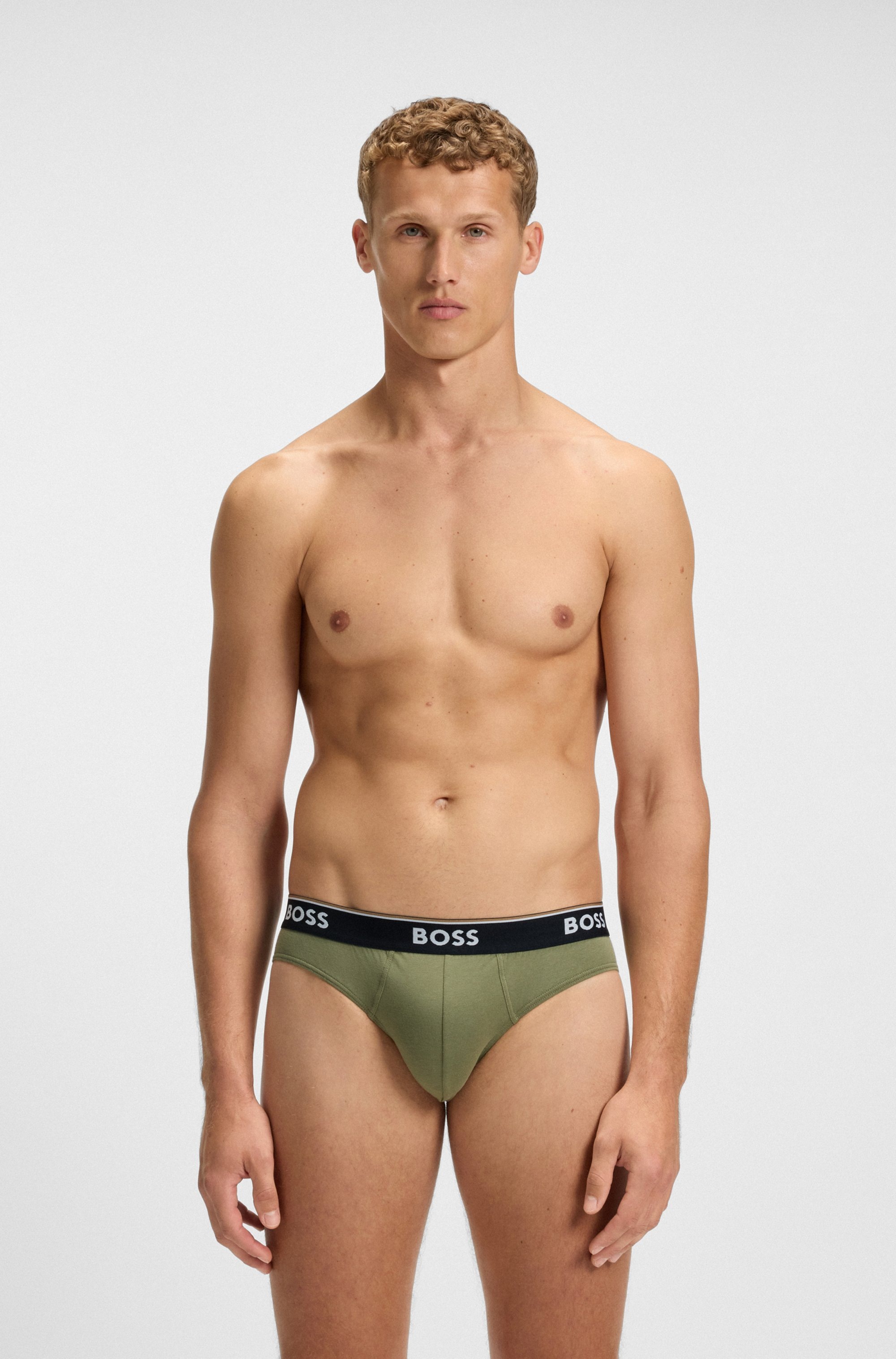 BOSS Slip "Brief 3P Power", (Packung, 3 St.), mit BOSS Schriftzug günstig online kaufen