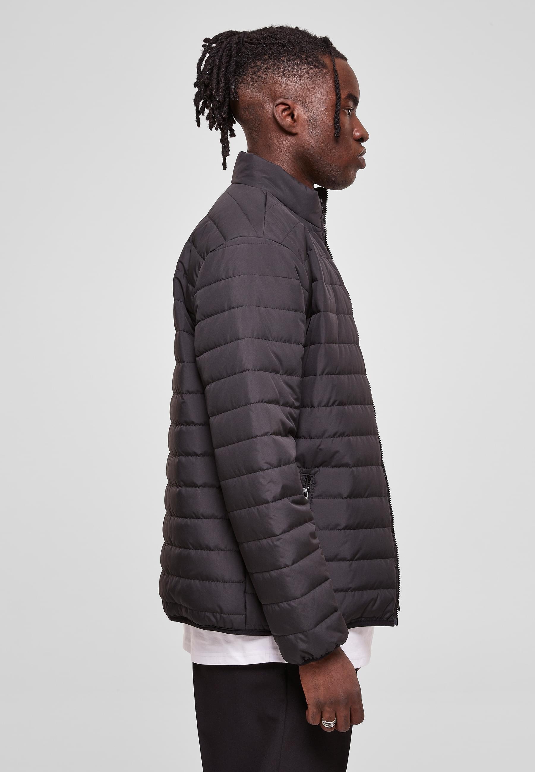 URBAN CLASSICS Anorak »Urban Classics Herren Light Bubble Jacket«, (1 St.), ohne Kapuze