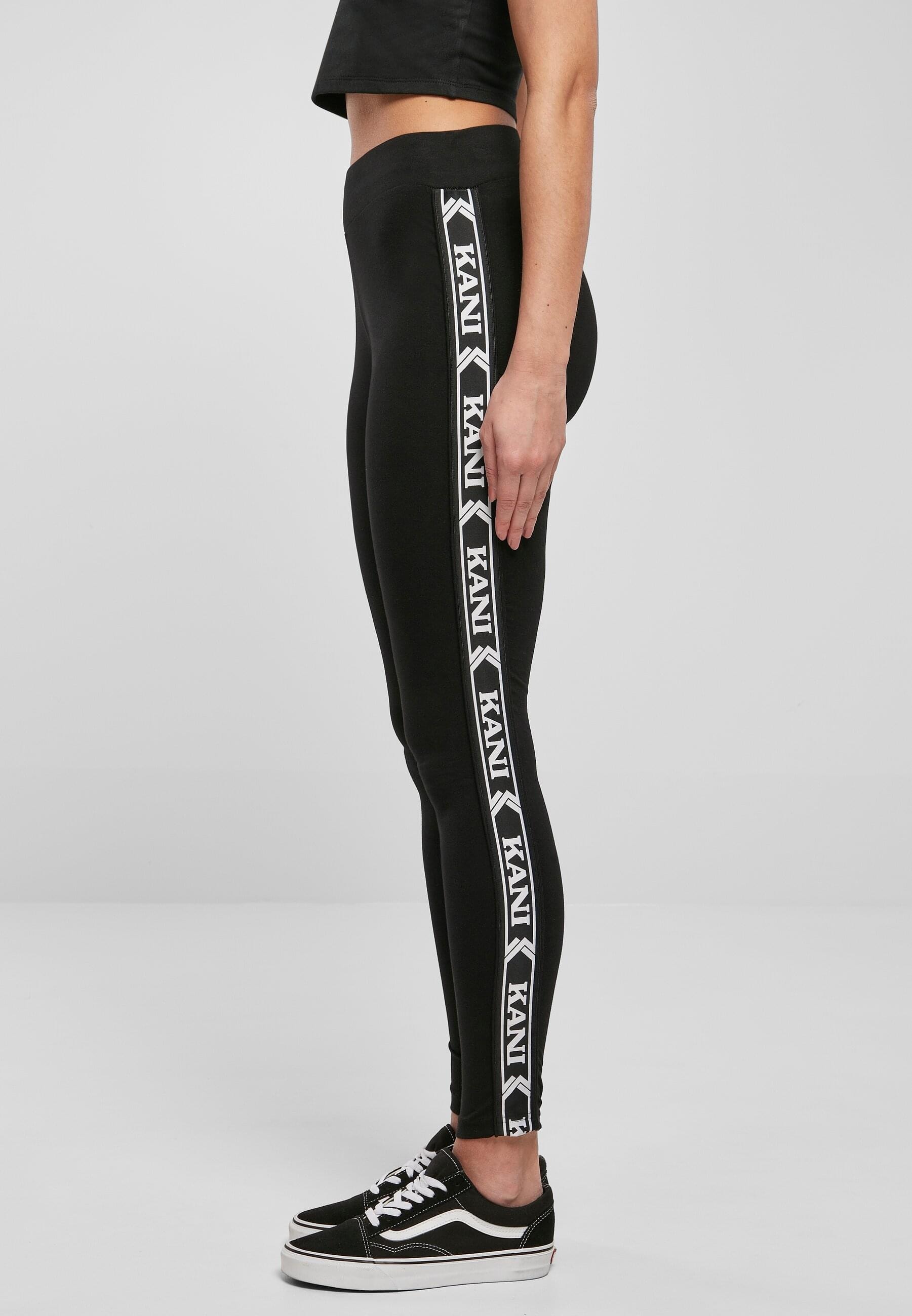 Karl Kani Leggings »Karl Kani Damen KKWQ32061BLK KK Signature Tape Leggings«, (1 tlg.)