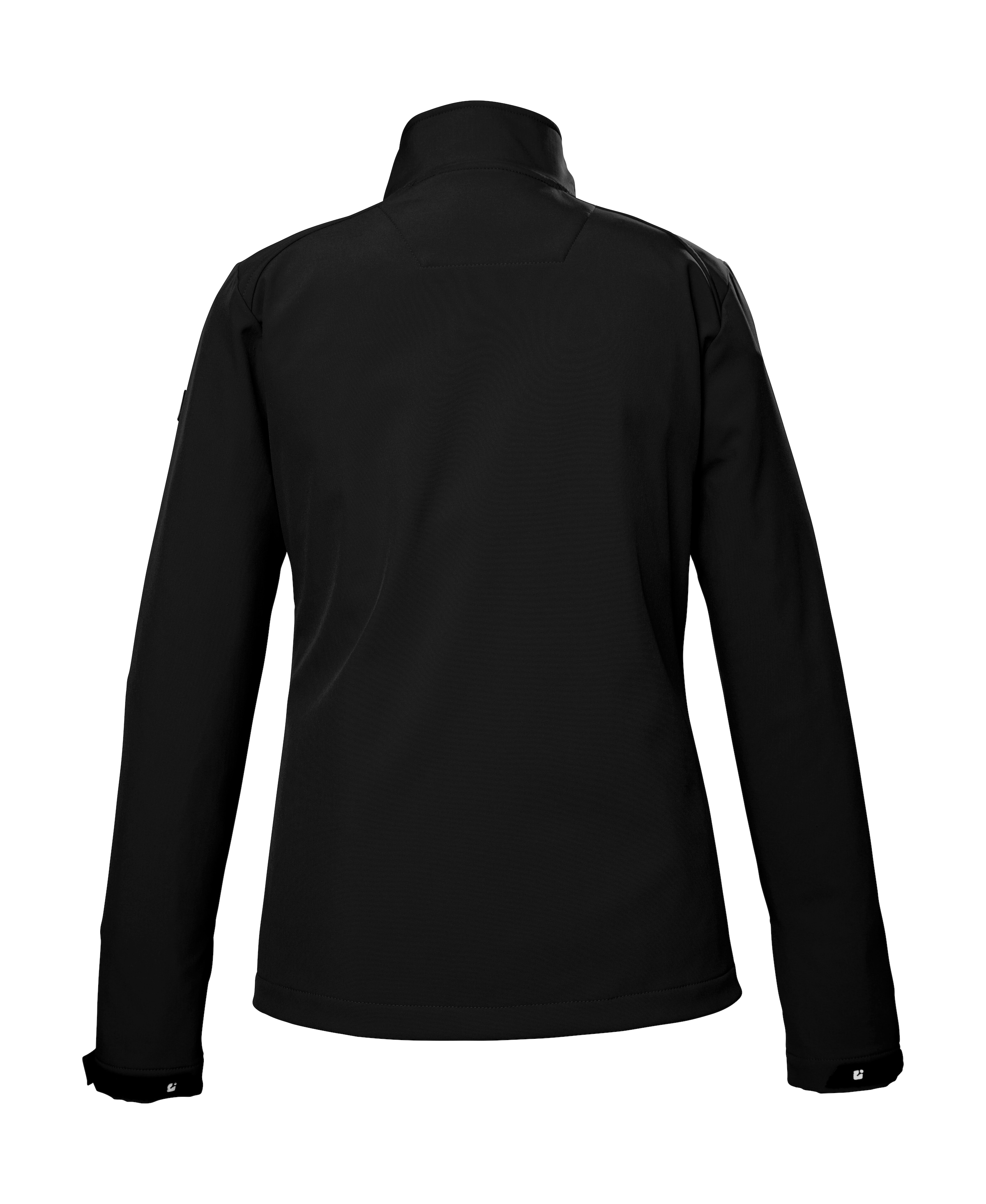 Killtec Softshelljacke »KOS 264 WMN SFTSHLL JCKT«, Wasser- und windabweisende Damenjacke mit verstellbaren Bündchen