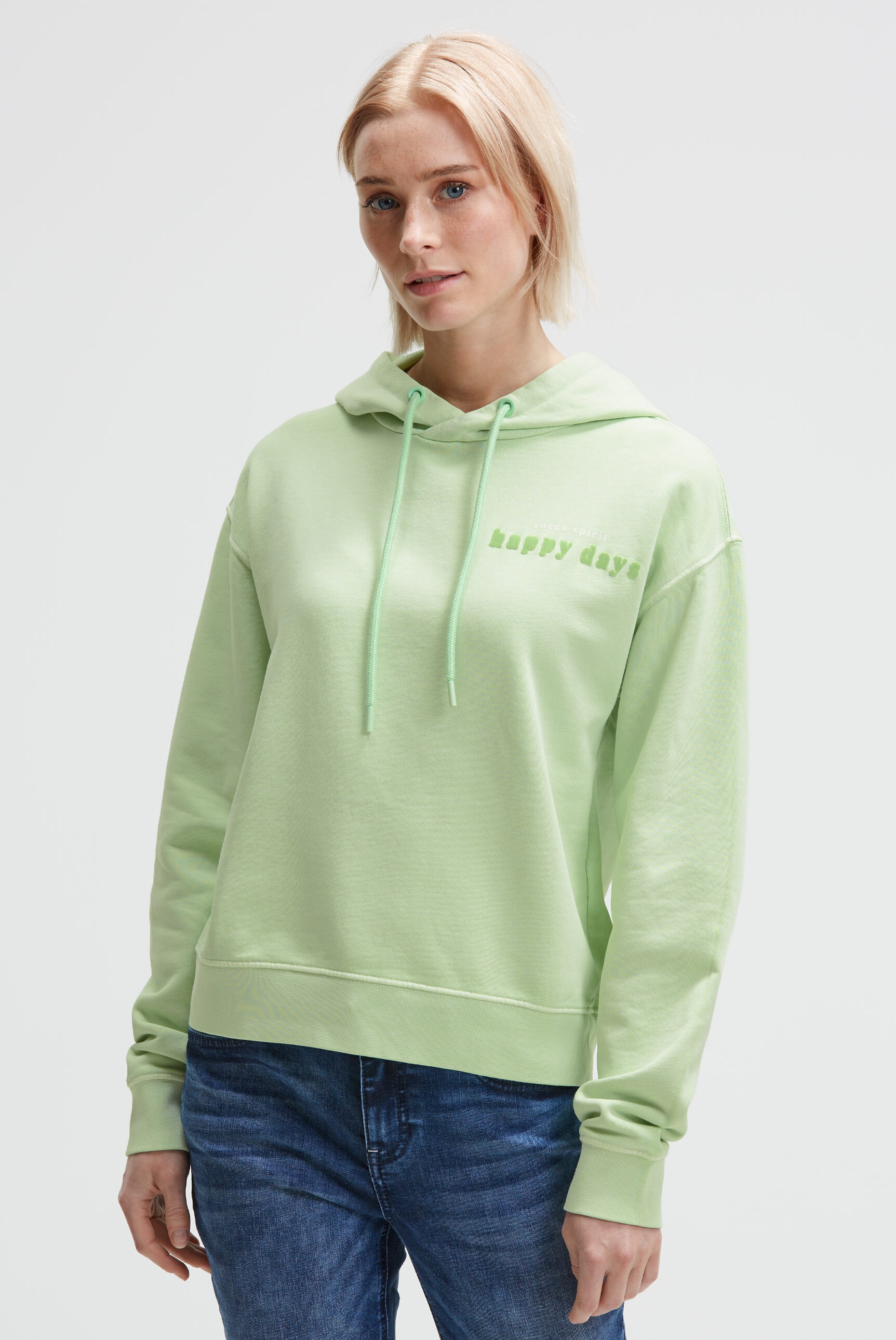 SOCCX Kapuzensweatshirt , mit Rückenprint
