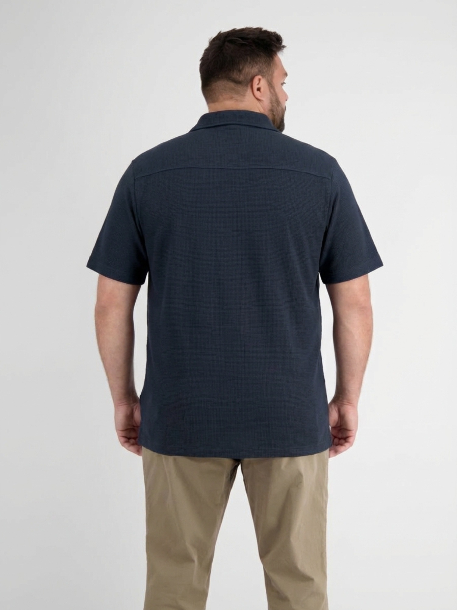 LERROS Poloshirt »Poloshirt mit durchgehender Knopfleiste, große Größen«