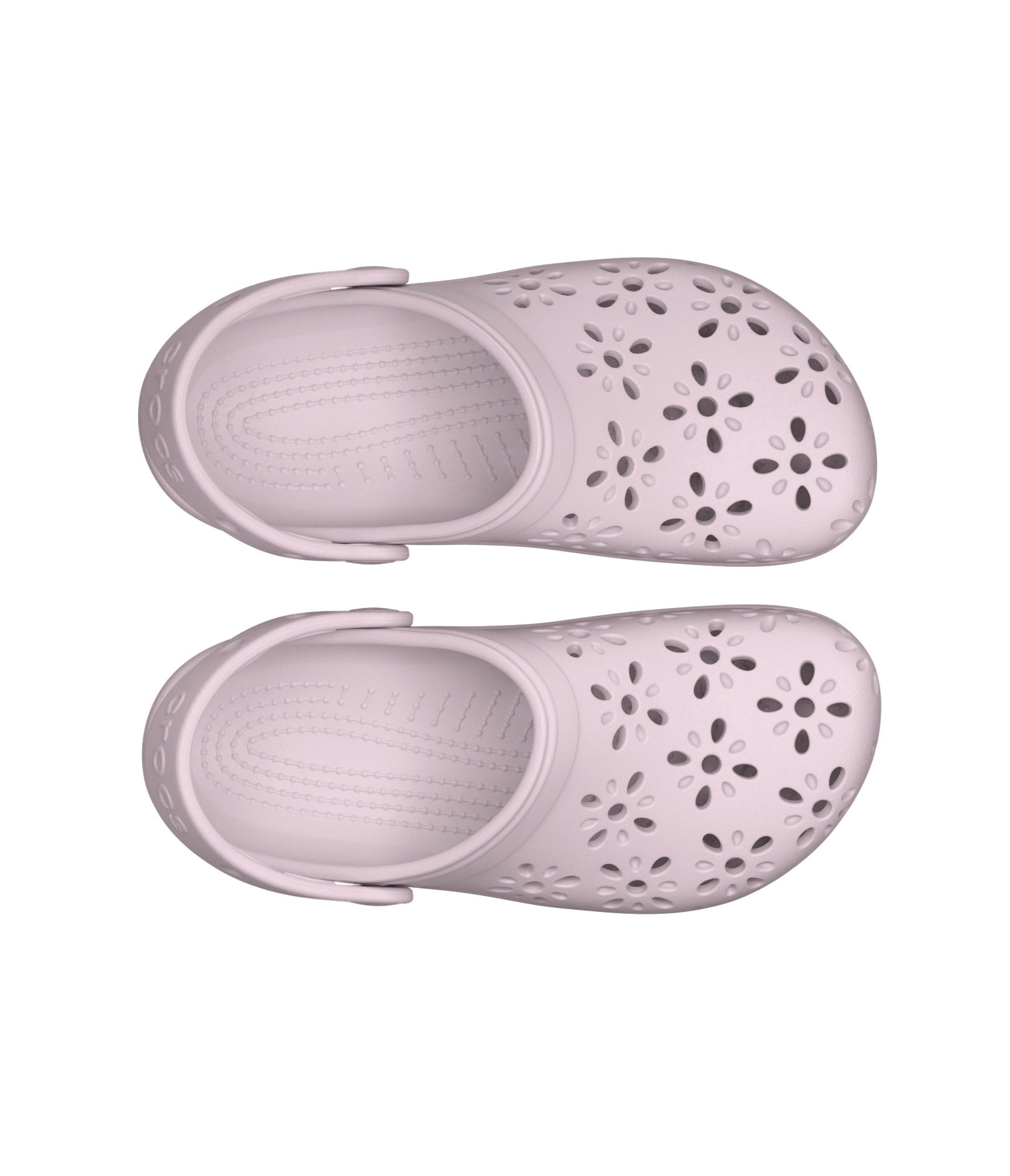 Crocs Clog »Classic Floral Cut Out Clog«, Sandale mit schwenkbarem Fersenriemen