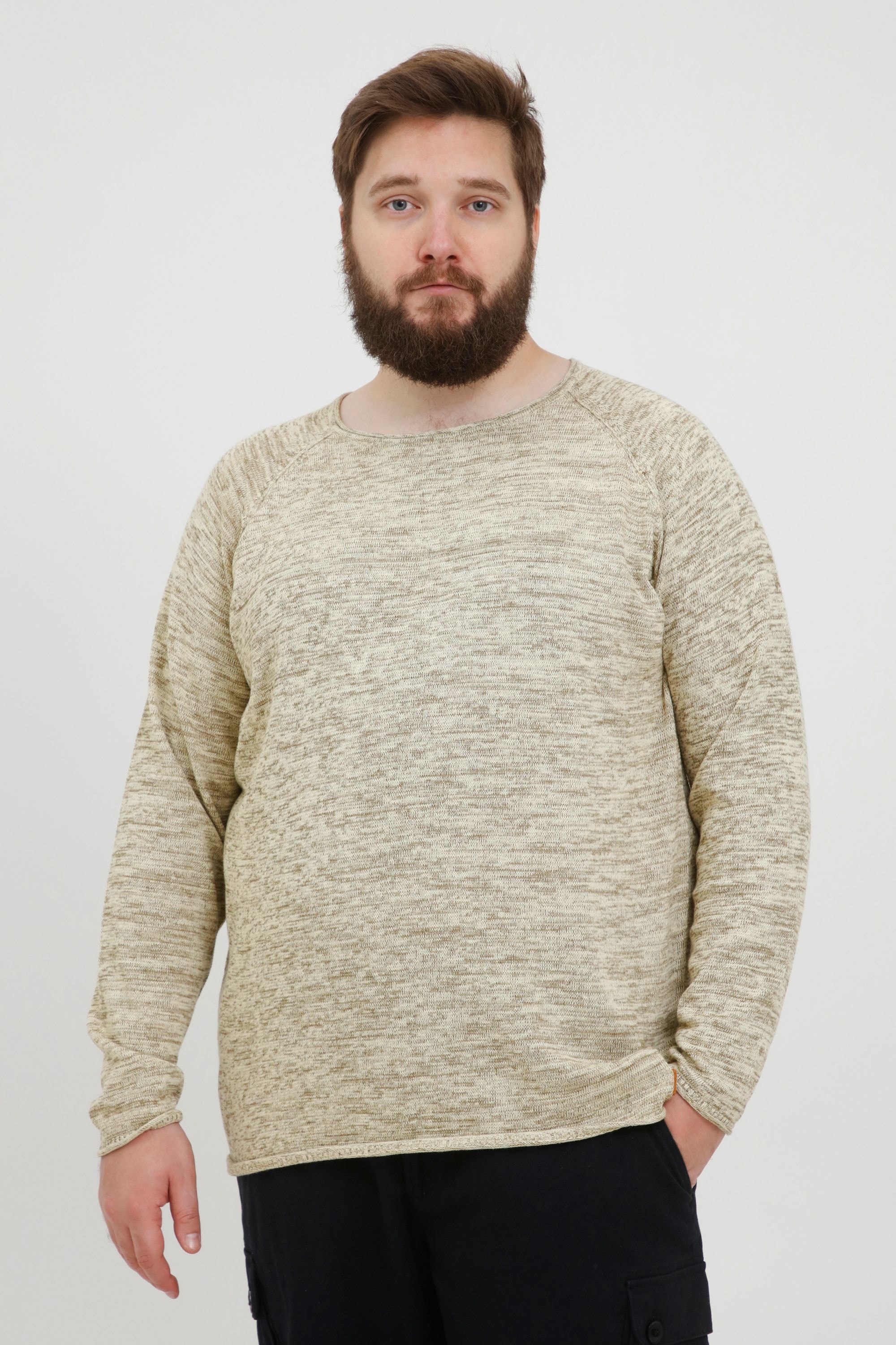 Blend Strickpullover "BHDan Big & Tall" Strickpullover mit aufgerollten Säu günstig online kaufen
