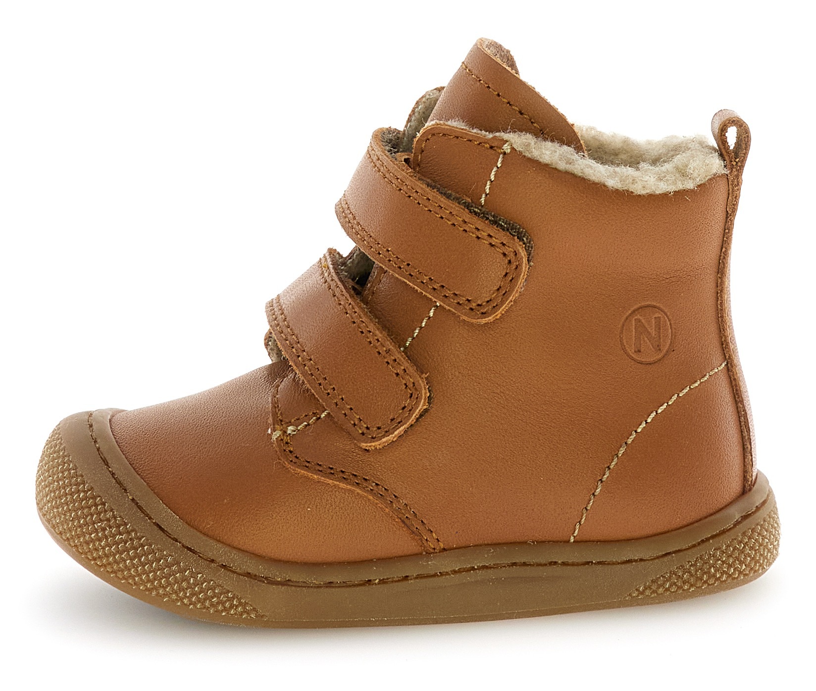 Naturino Lauflernschuh »Bubble Wide«, Klettstiefel mit Wollfutter, Größenschablone zum Download