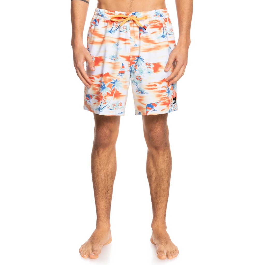 Herrenmode Shorts Quiksilver Boardshorts »Island Hopper 17« orange Herrenmode Shorts Quiksilver Boardshorts »Island Hopper 17« orange