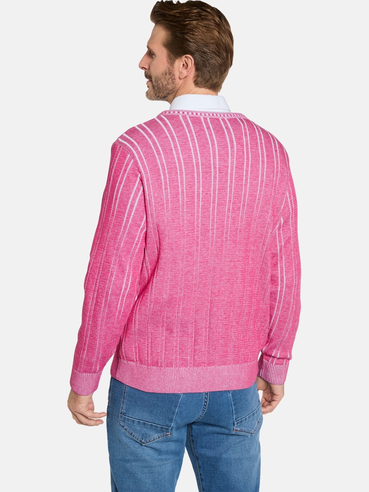 Babista V-Ausschnitt-Pullover »Pullover CARIELLO«, (1 tlg.), im stilvollen Strickmuster