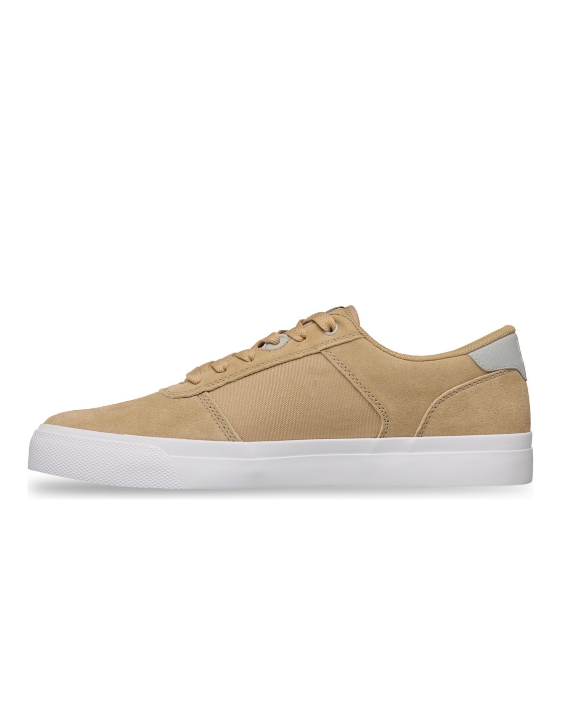 Sneaker DC SHOES "Teknic", Herren, Gr. 11(44,5), beige (sand), Obermaterial:Obermaterial: Leder (Kuh) / Futter: Textil / Außensohle: Gummi;, Schuhe Sneaker 2