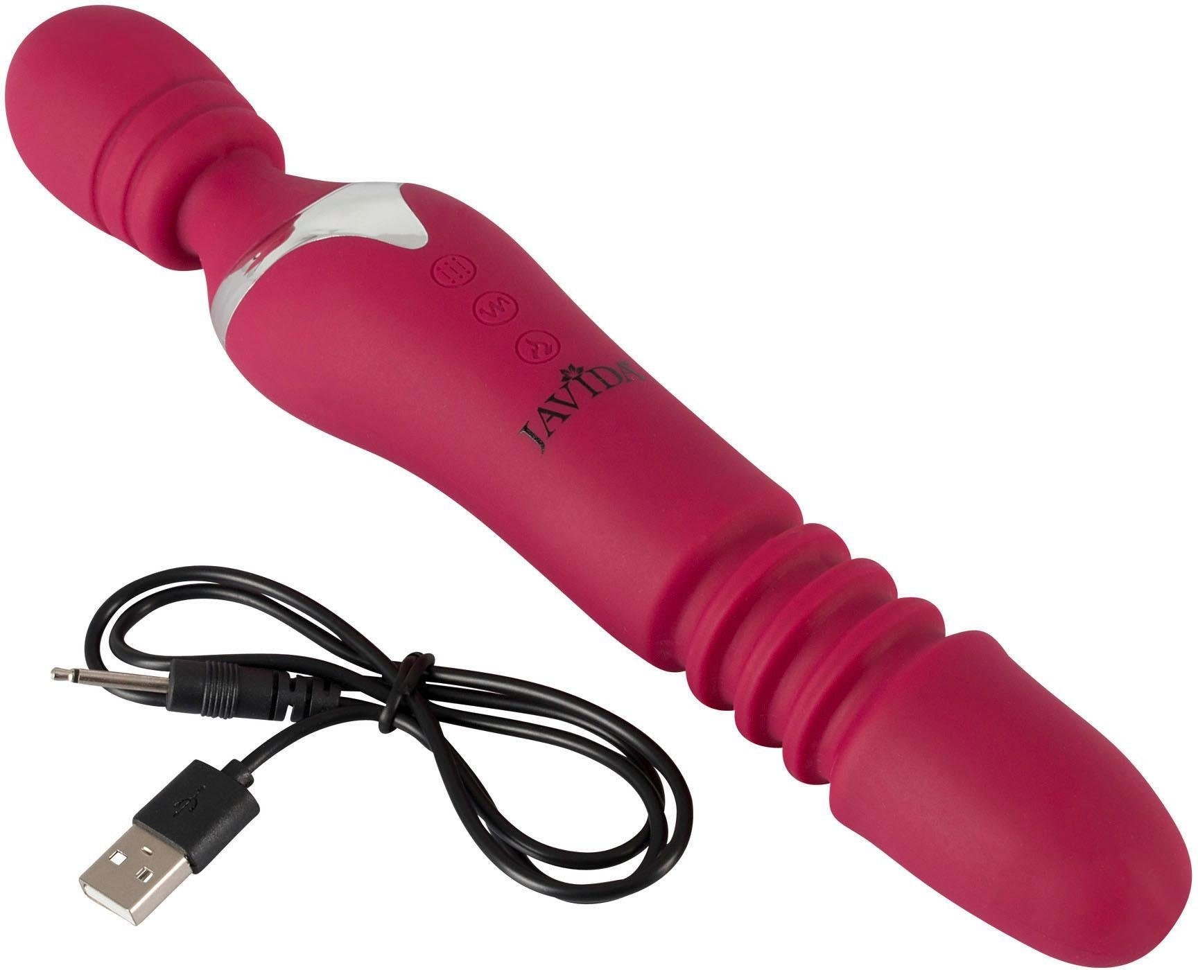 Javida Wand Massager »Javida Warming & Thrusting Vibe«