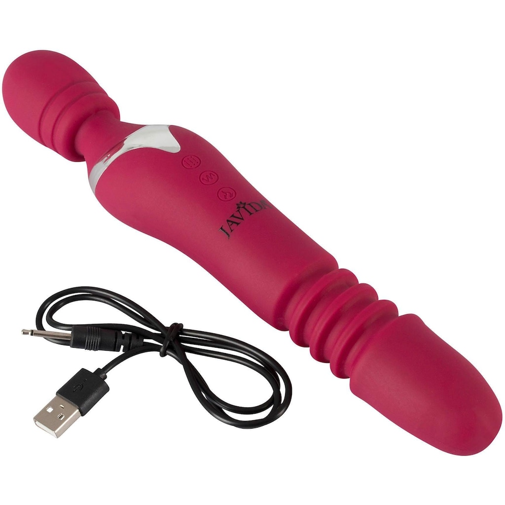 Javida Wand Massager »Javida Warming & Thrusting Vibe«