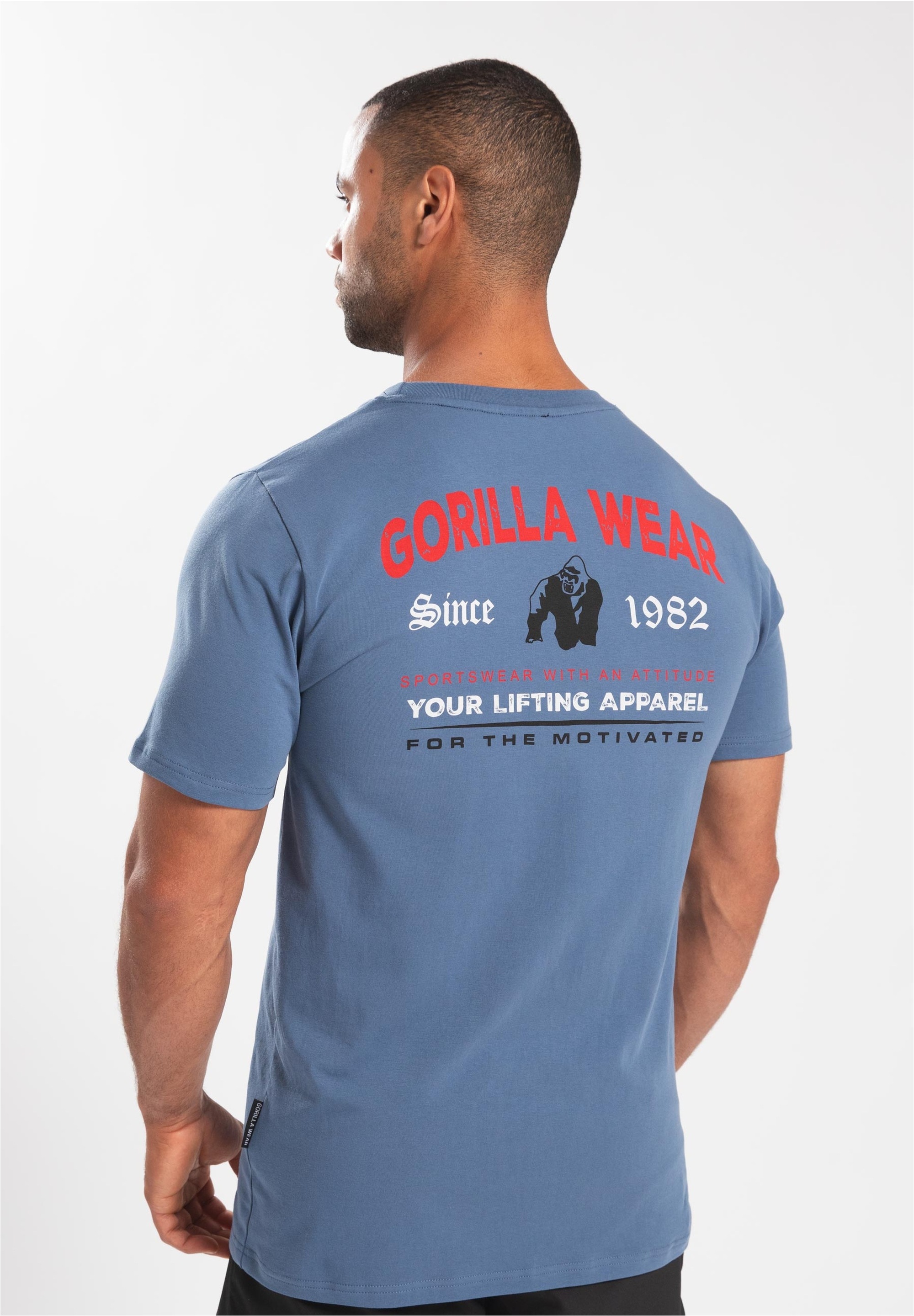 Gorilla Wear Funktionsshirt »Warren«, mit großem Backprint