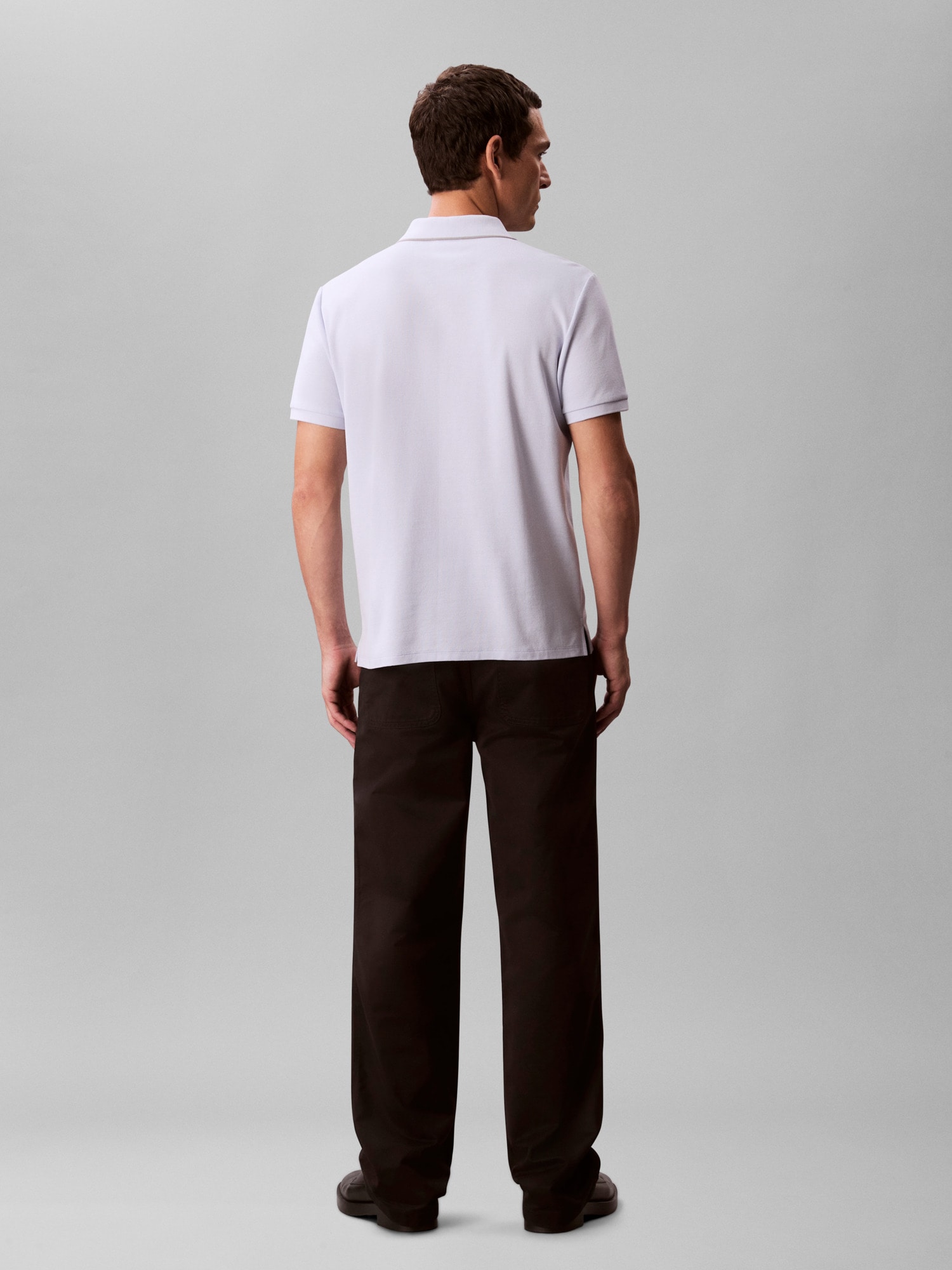 Calvin Klein Poloshirt »SS RFND PQ TPPD CLSS«, Mit Rundhalsausschnitt