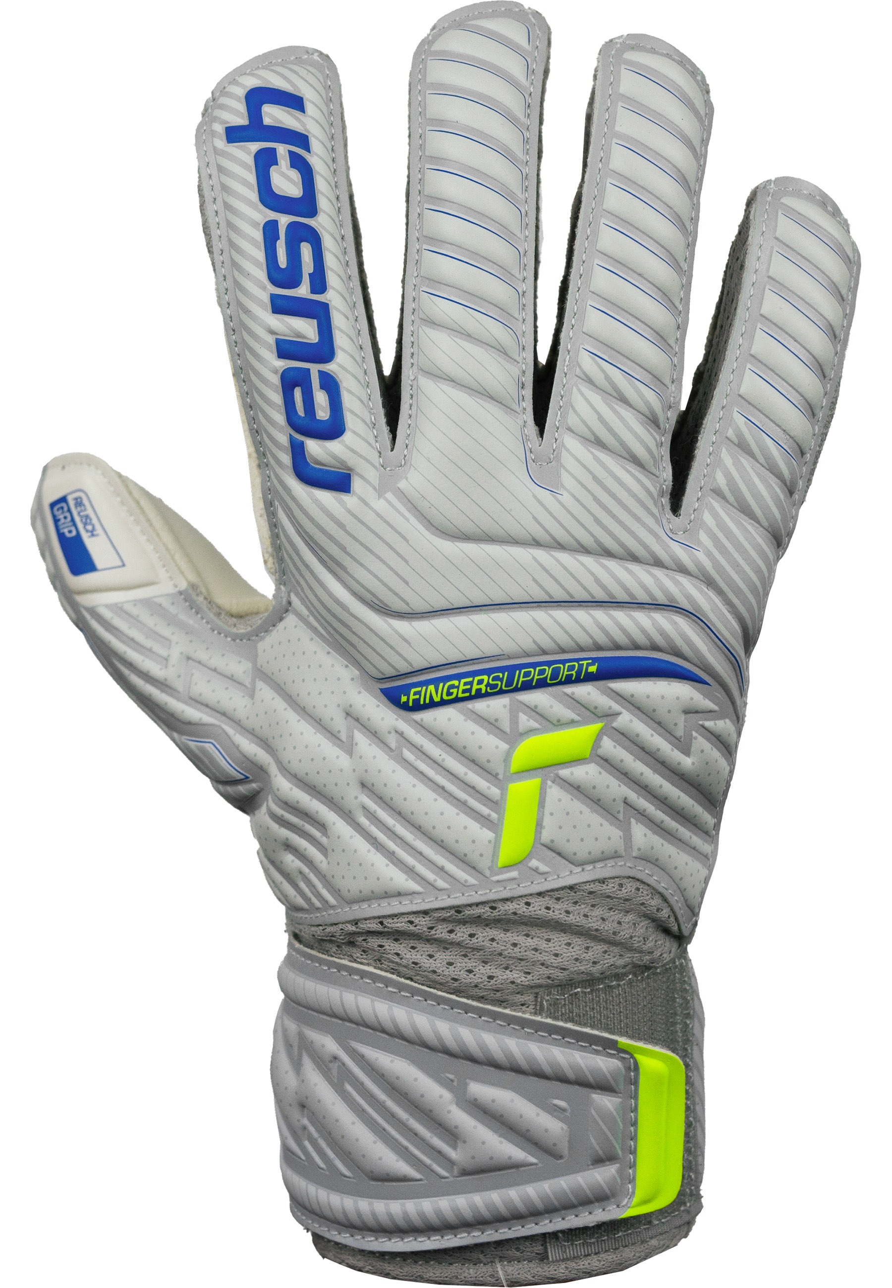 Reusch Torwarthandschuhe "Attrakt Grip Finger Junior" für alle Spielfeldobe günstig online kaufen