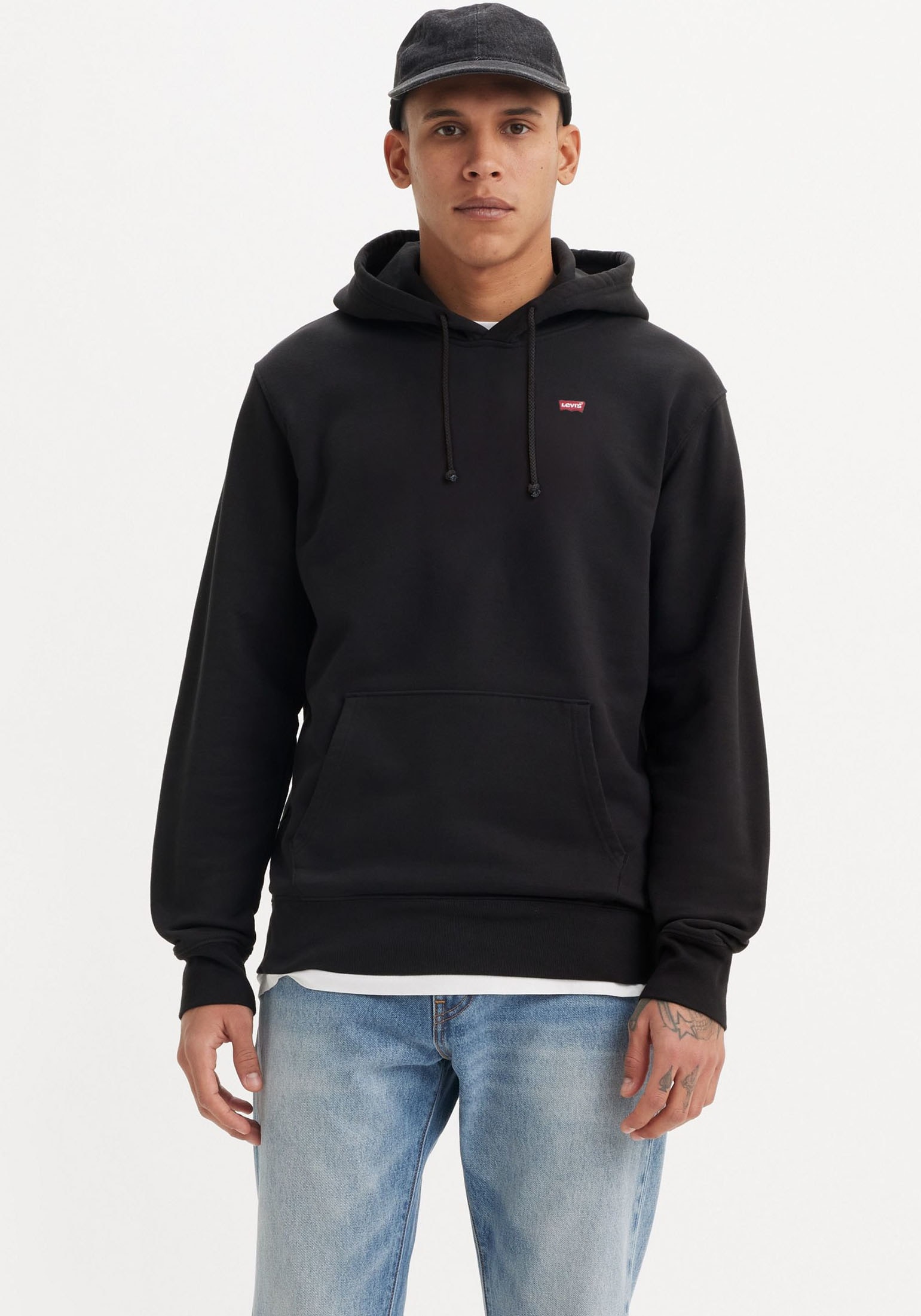 Levi's® »NEW ORIGINAL HOODIE«, mit kleinem Batwing-Logo
