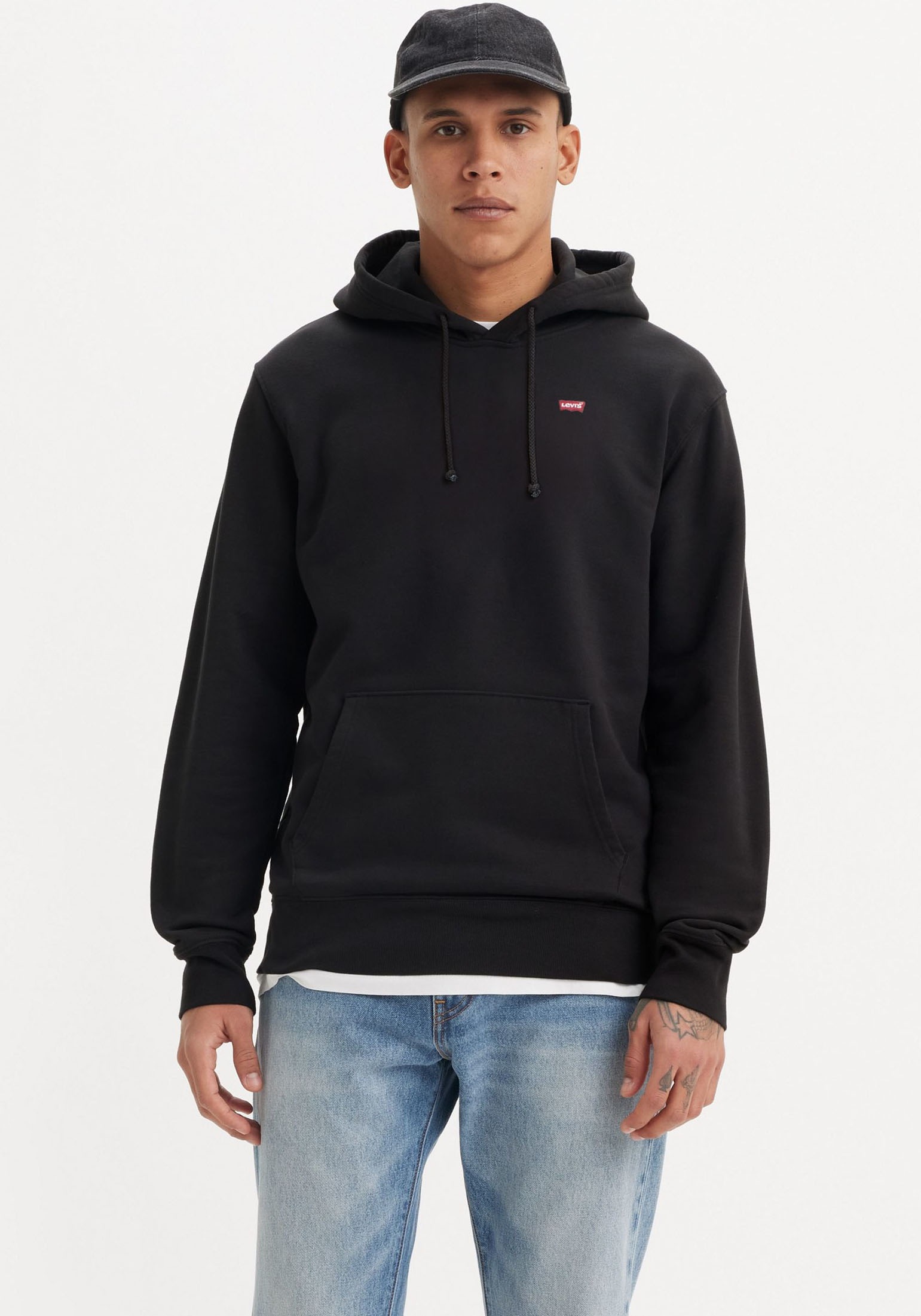 Levis Kapuzensweatshirt "NEW ORIGINAL HOODIE", mit kleinem Batwing-Logo günstig online kaufen