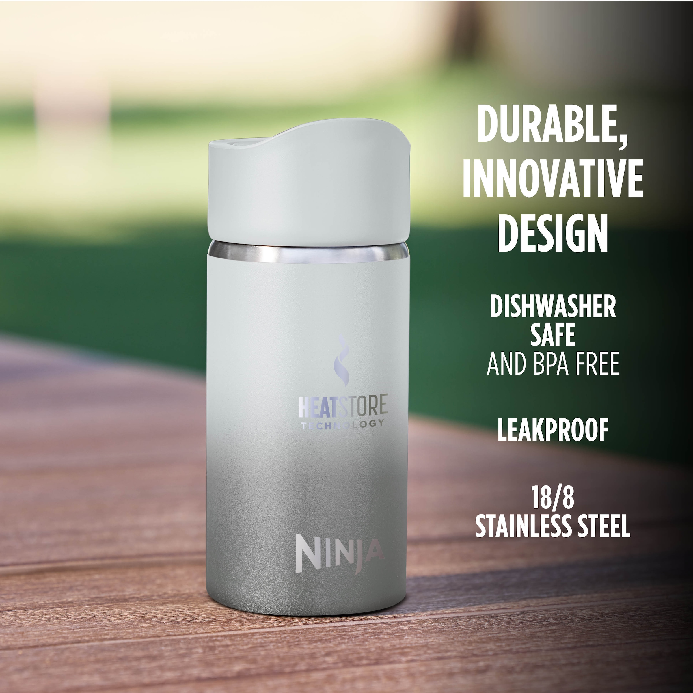 NINJA Isolierflasche »Ninja Sip Perfect Reisebecher - 300 ml DW1203EUU / 400 ml DW1603EUU«, Kontrollierte Wärme für den perfekten Schluck, jedes Mal
