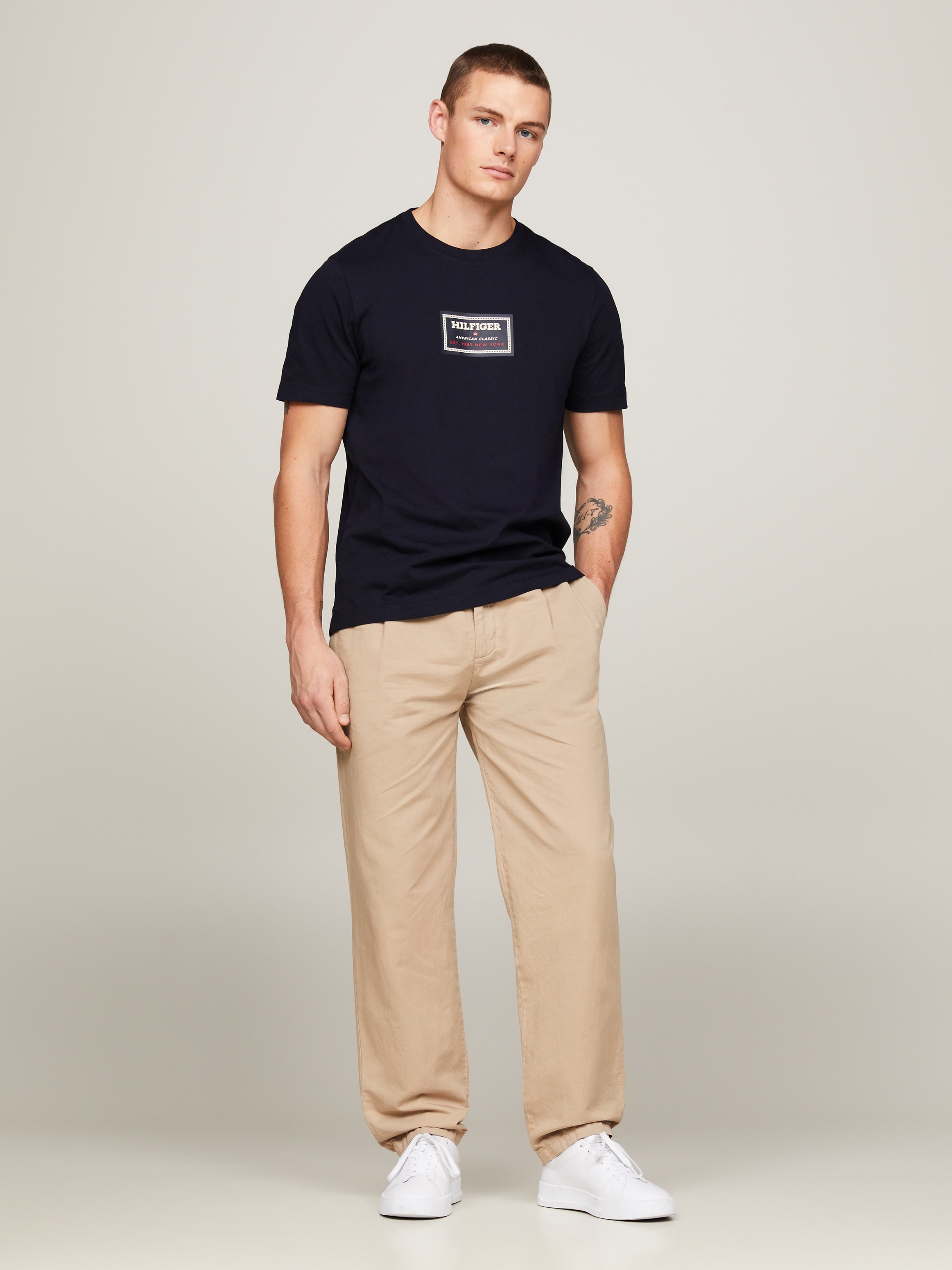 Tommy Hilfiger T-Shirt »LABEL HD PRINT TEE«
