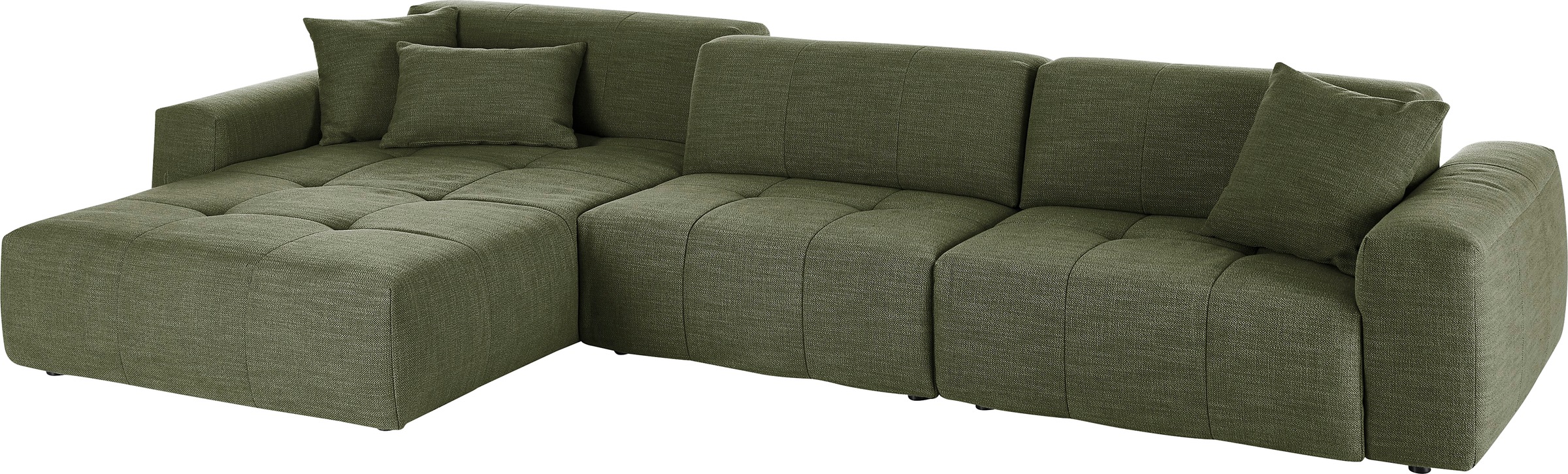 3C Candy Ecksofa "Yoshy mit Komfortfunktionen, modern und bequem, L-Form", günstig online kaufen
